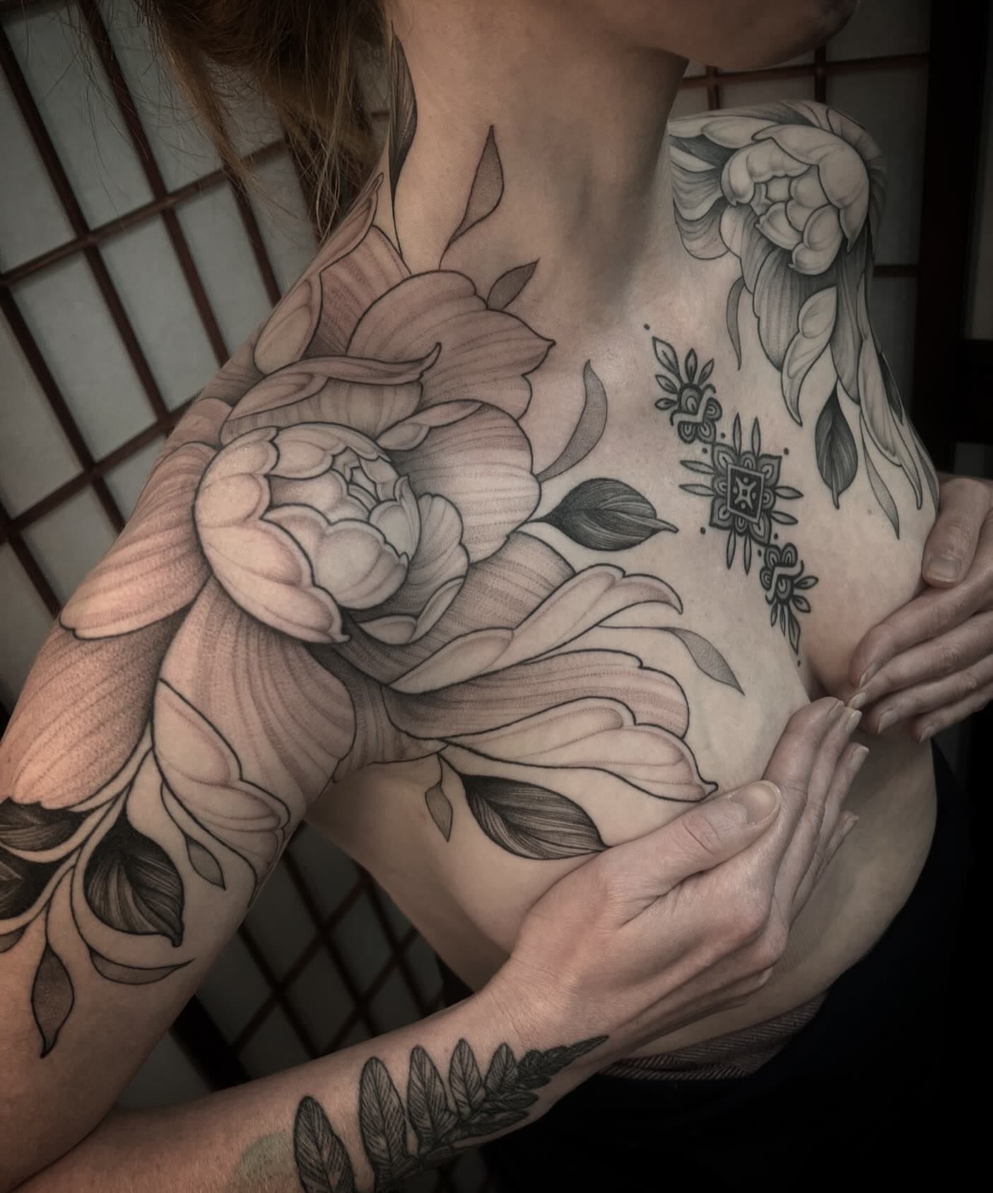 Tattoo by @avreysimone — black_and_grey
