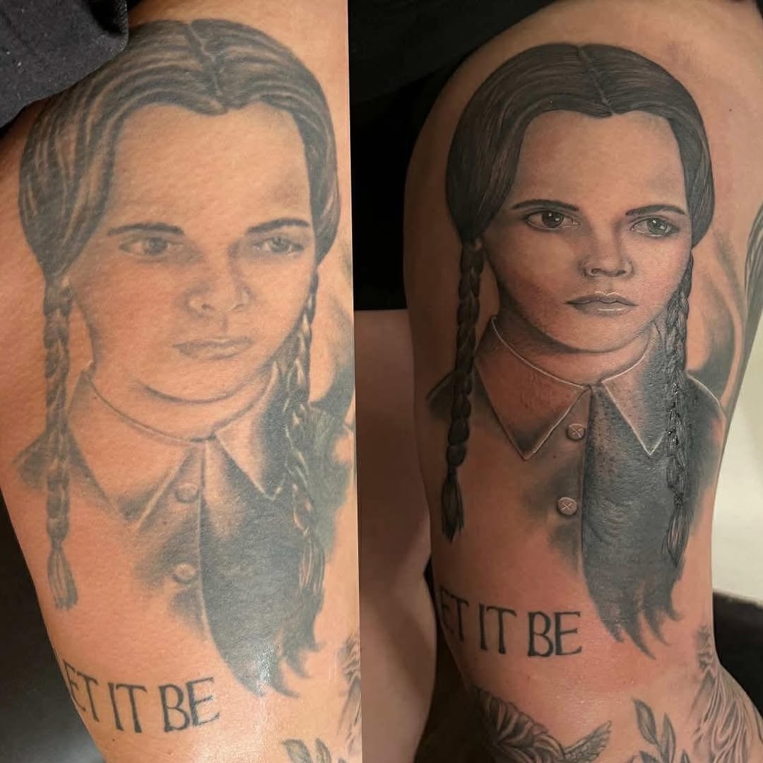 Tattoo by @sageandsintattoo — realism, black_and_grey