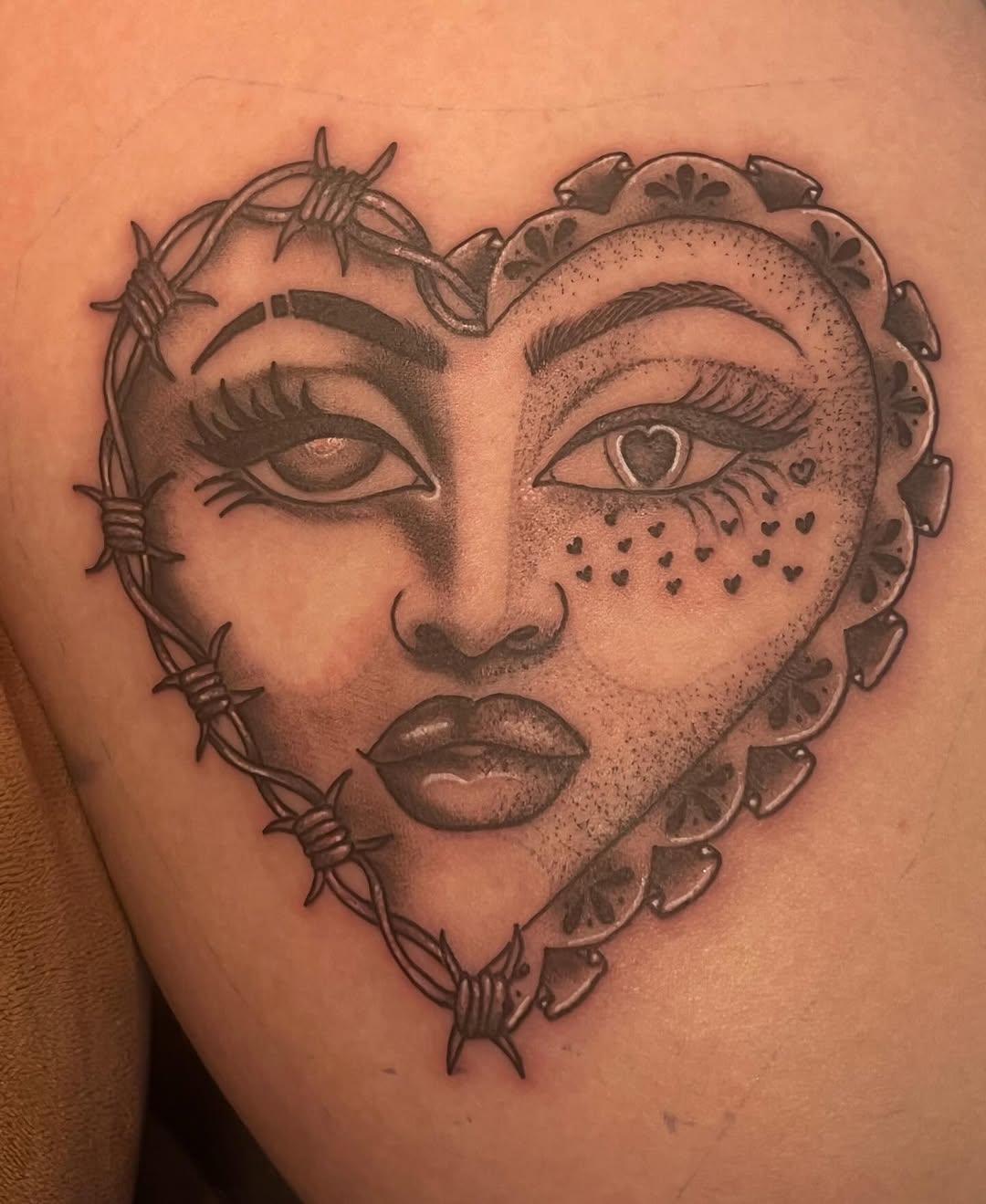Tattoo by @sageandsintattoo — black_and_grey, realism