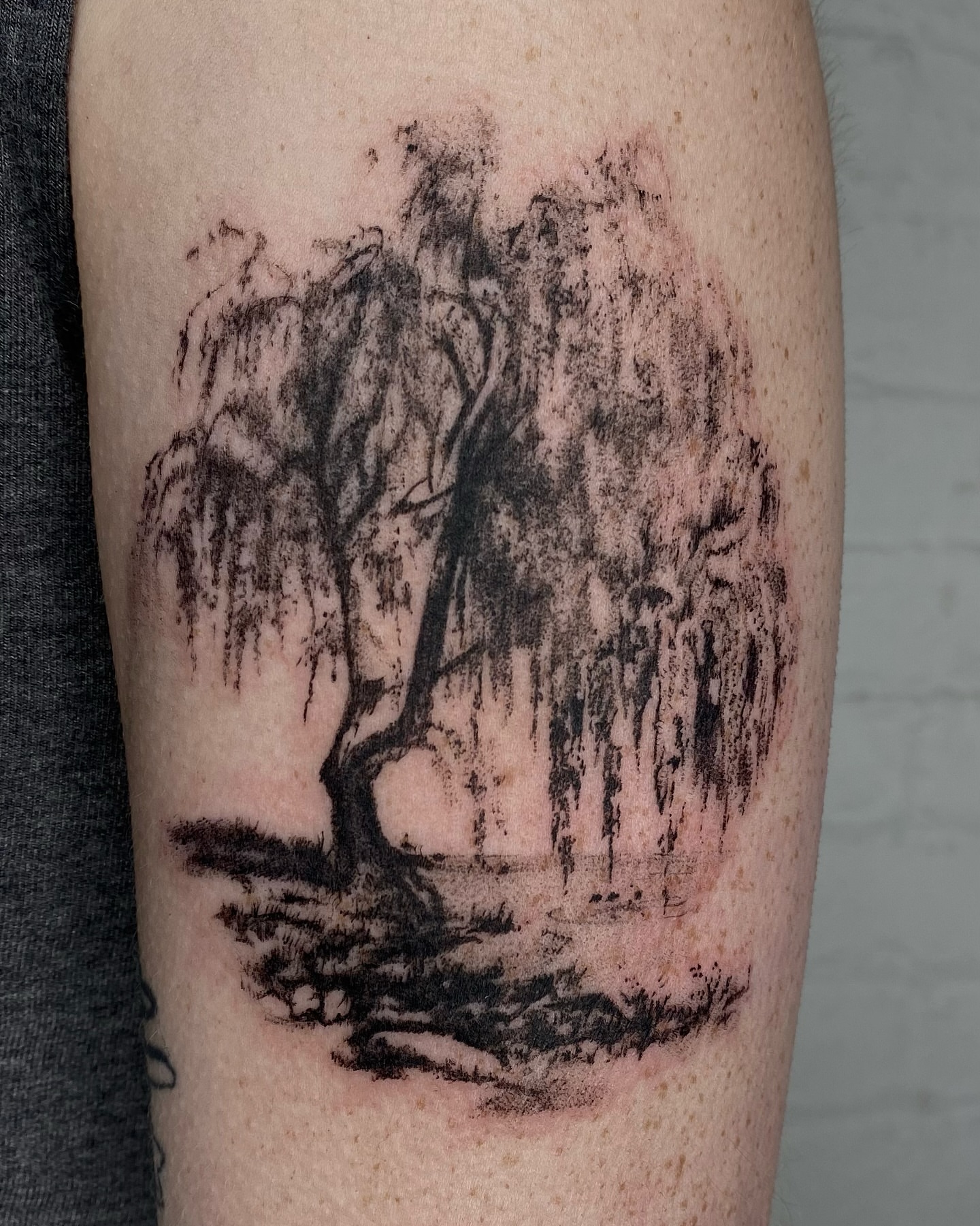 Tattoo by @cowgurl_bebop — black_and_grey