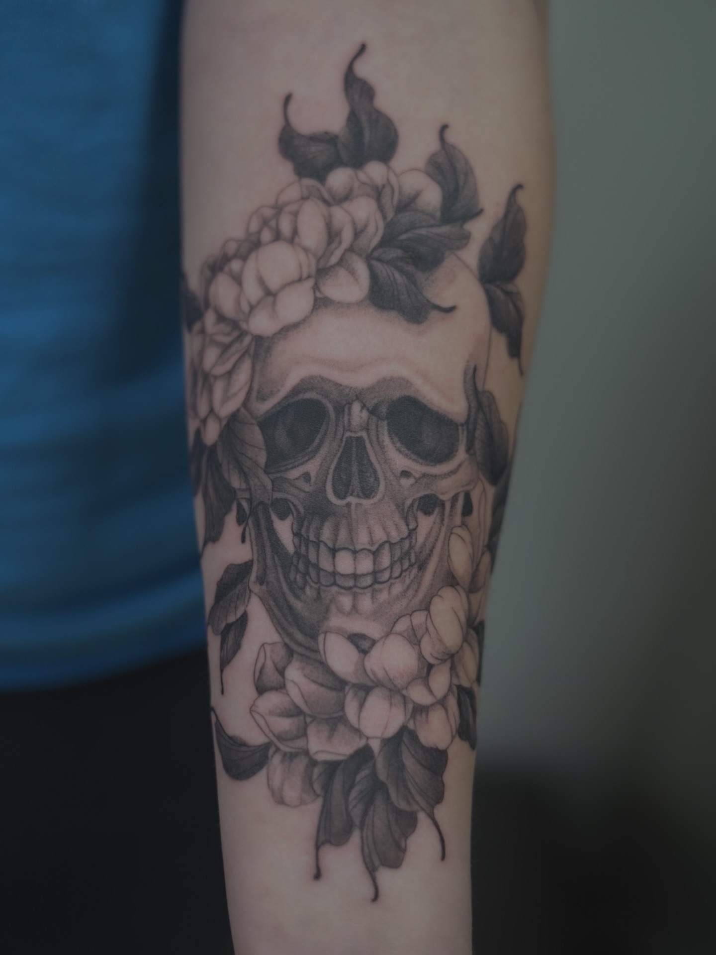 Tattoo by @david_ensoink — black_and_grey, realism