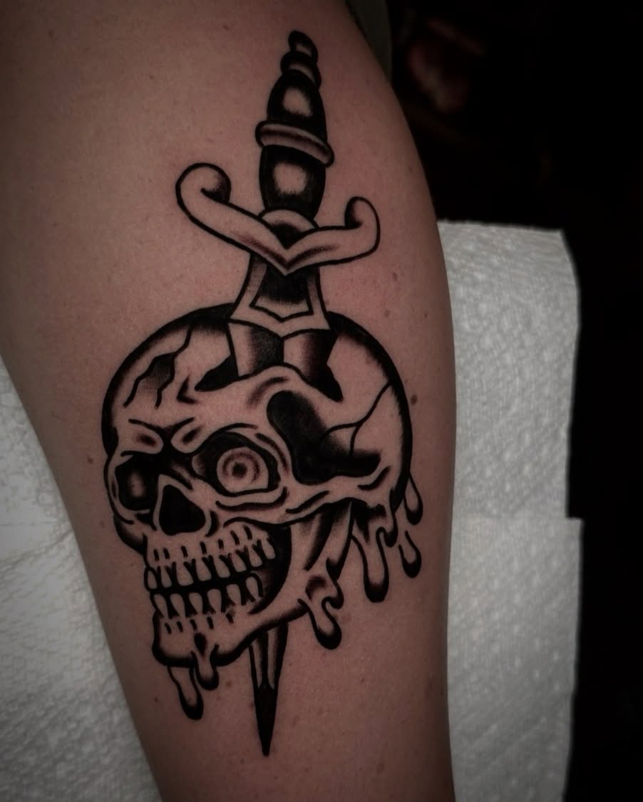 Tattoo by @davidfrentzeltattooer — black_and_grey, realism