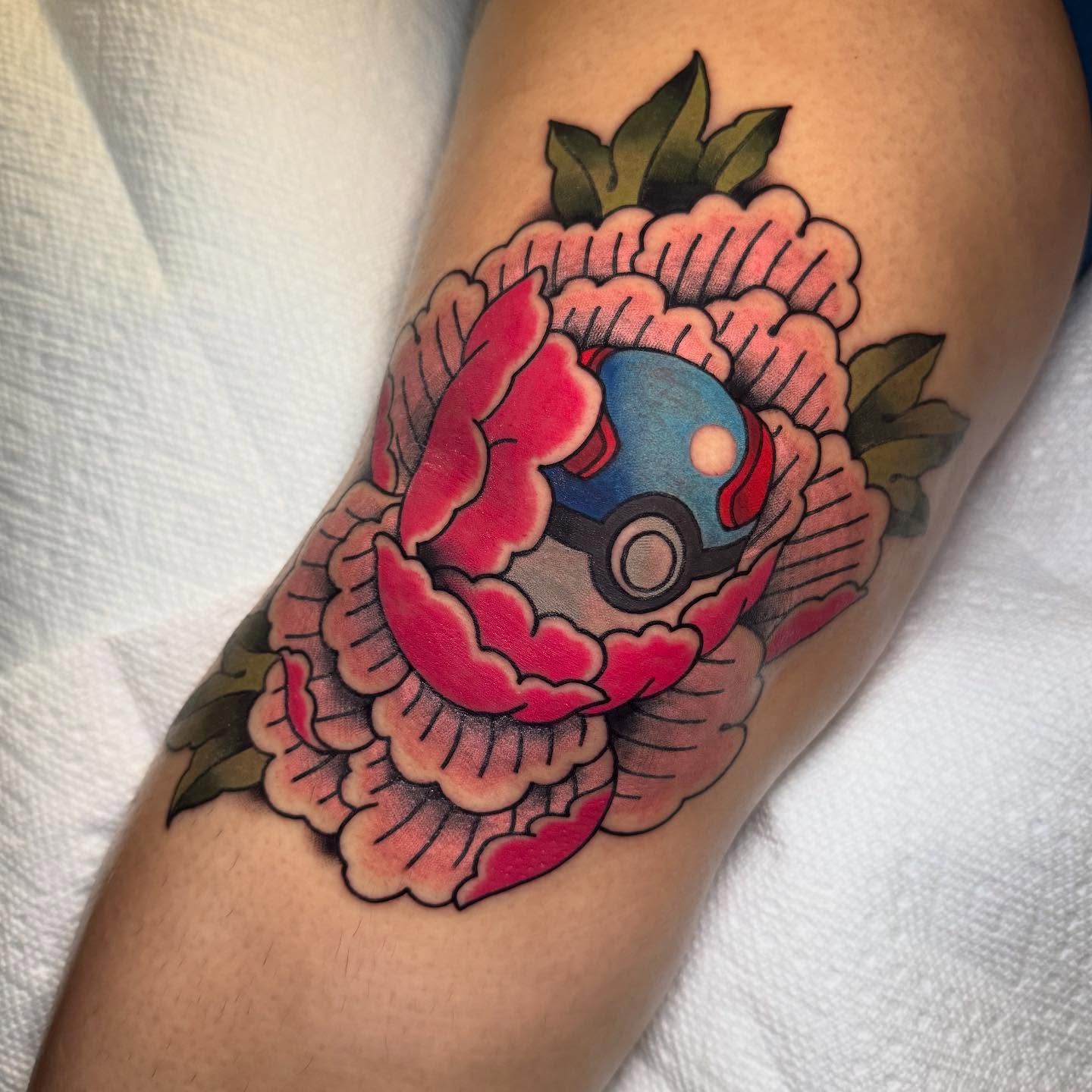 Tattoo by @trashcattattoos — american_traditional