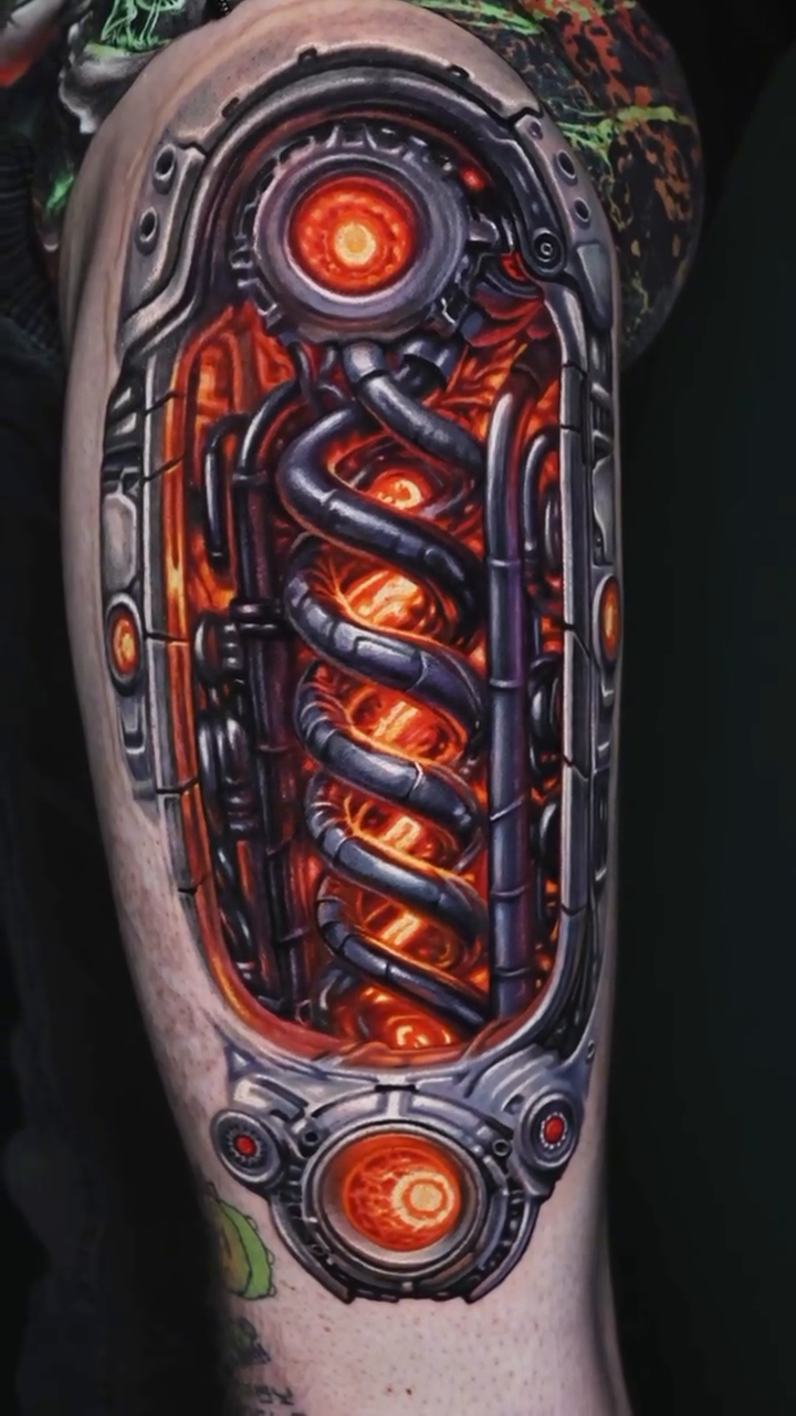 Tattoo by @javi_tattooedtheory — realism, black_and_grey