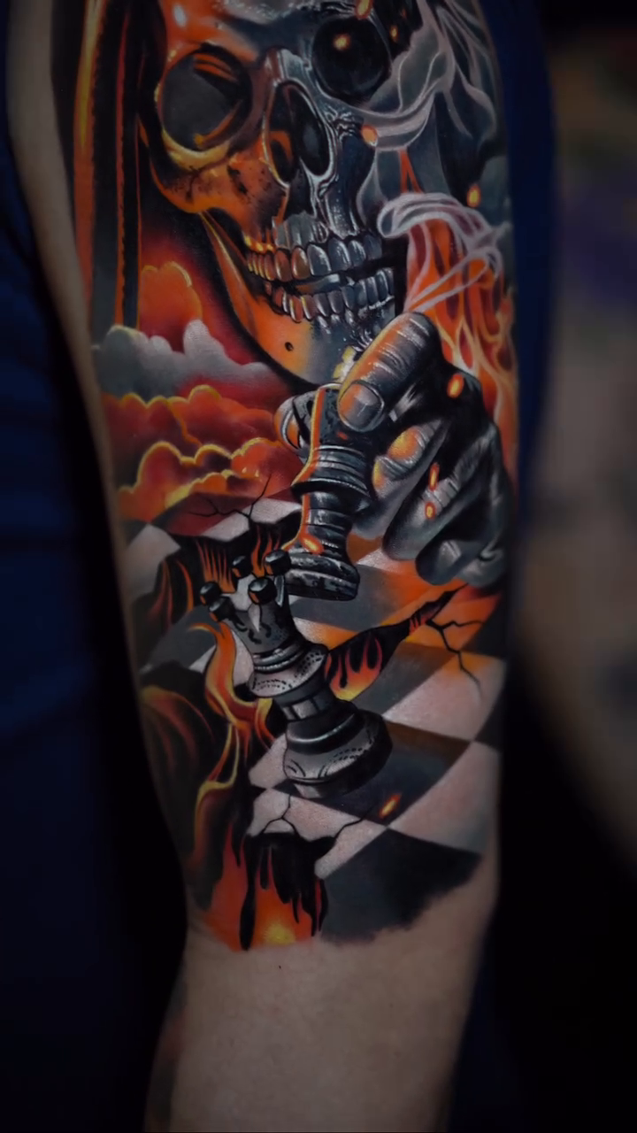 Tattoo by @jfrancistattoo — realism, dark_realism