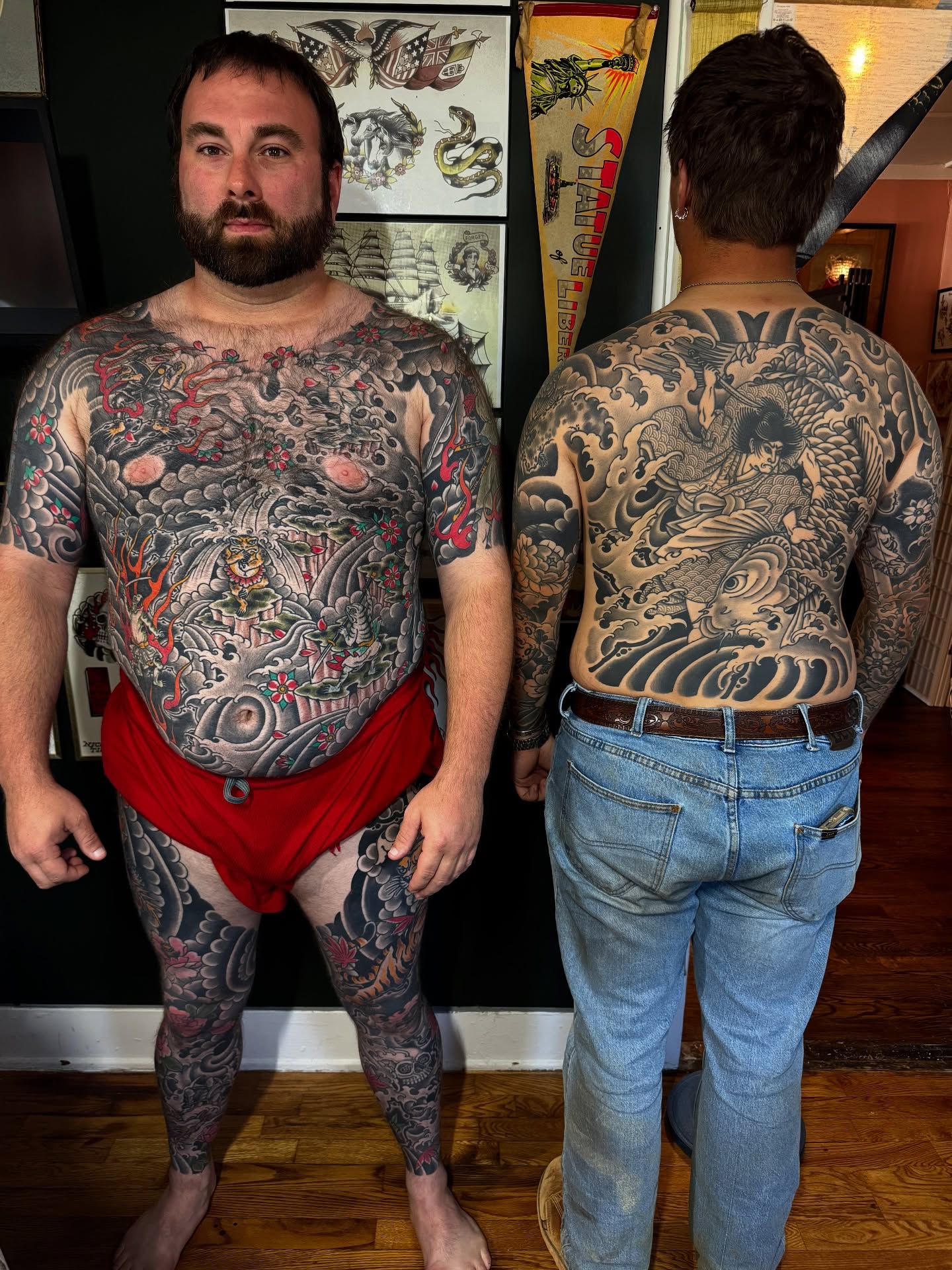 Tattoo by @nicholastidler_tattoos — japanese_irezumi, black_and_grey