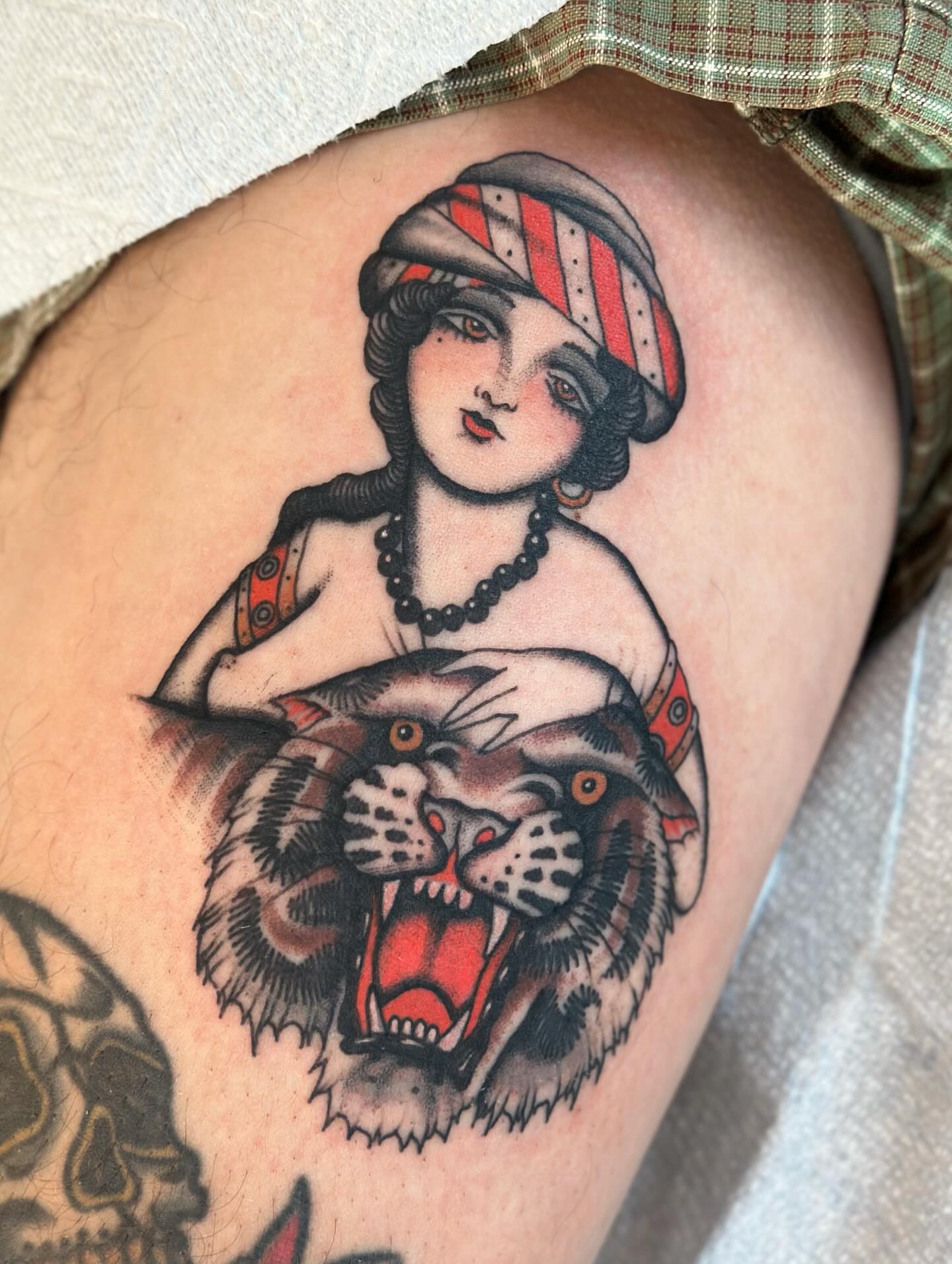 Tattoo by @natecreeper — american_traditional