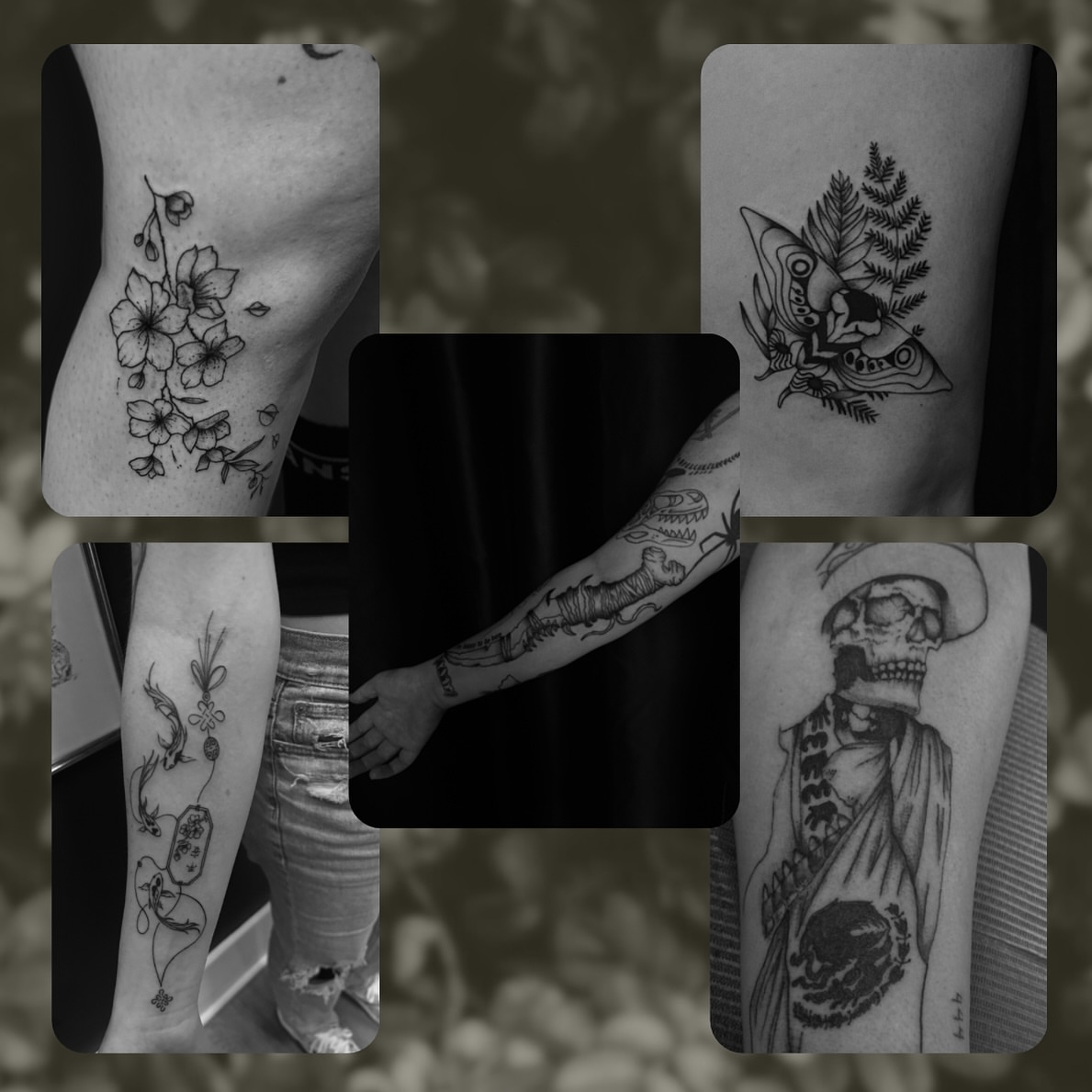 Tattoo by @lexi_inkz — black_and_grey