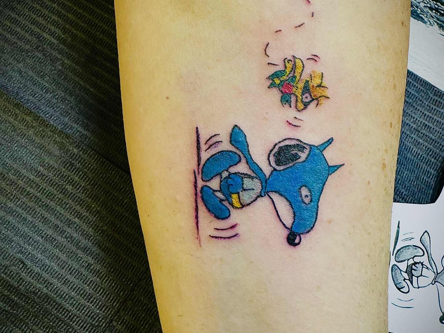 Tattoo by @regotattoos — dotwork