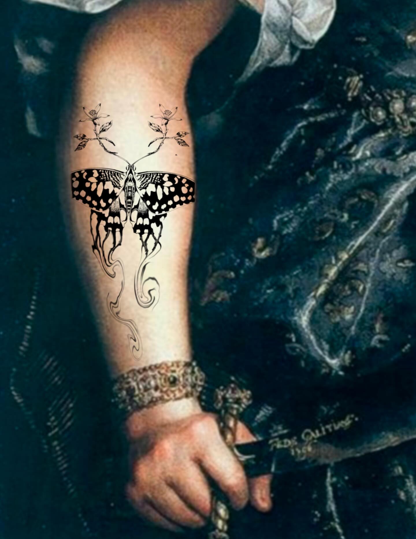 Tattoo by @inklore_ β black_and_grey