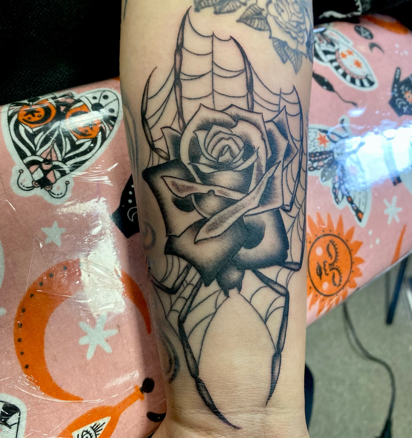 Tattoo by @ashleylintattoos — american_traditional, black_and_grey