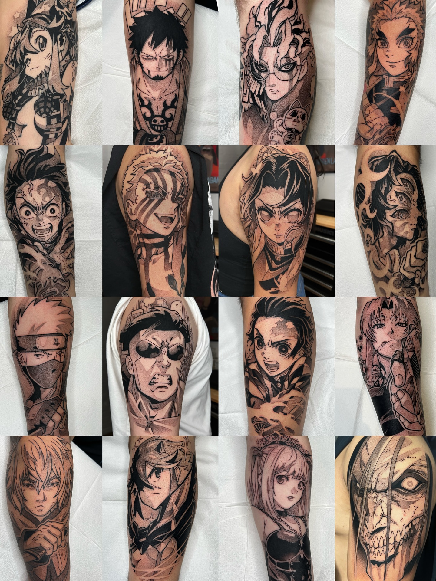 Tattoo by @z__tattoos — anime