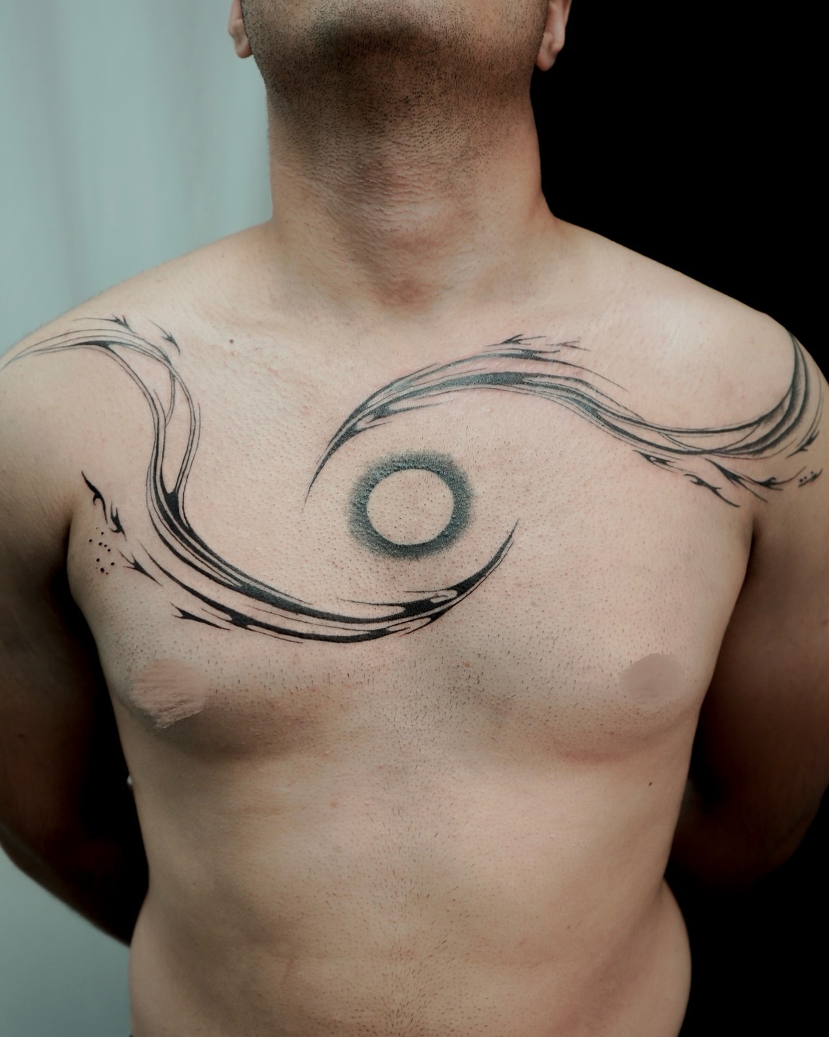 Tattoo by @inkzist — black_and_grey