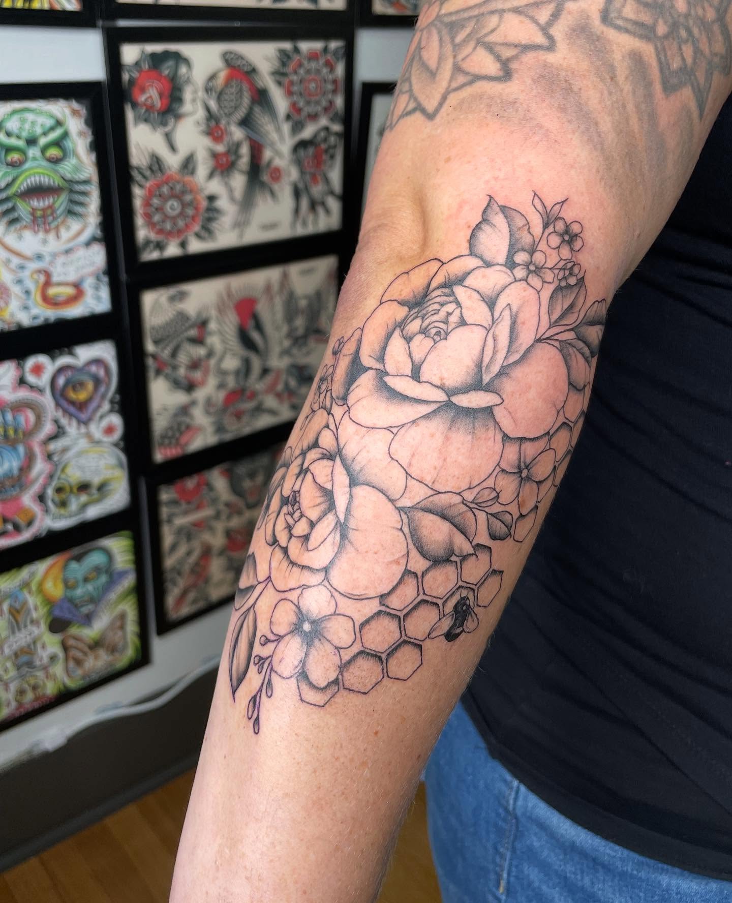 Tattoo by @inkedbyharlow โ black_and_grey, realism