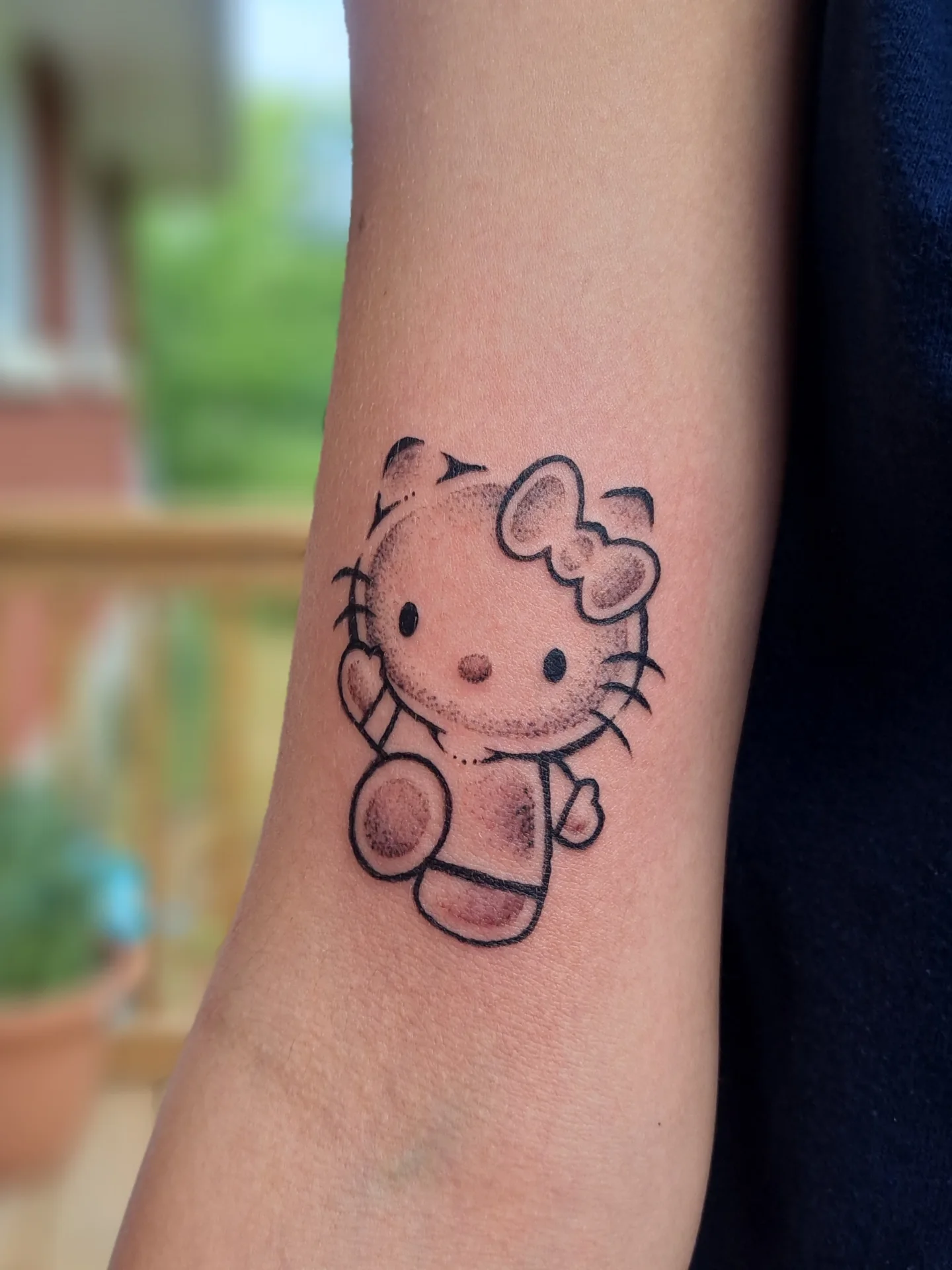 Tattoo by @dogranchtattoo — dotwork