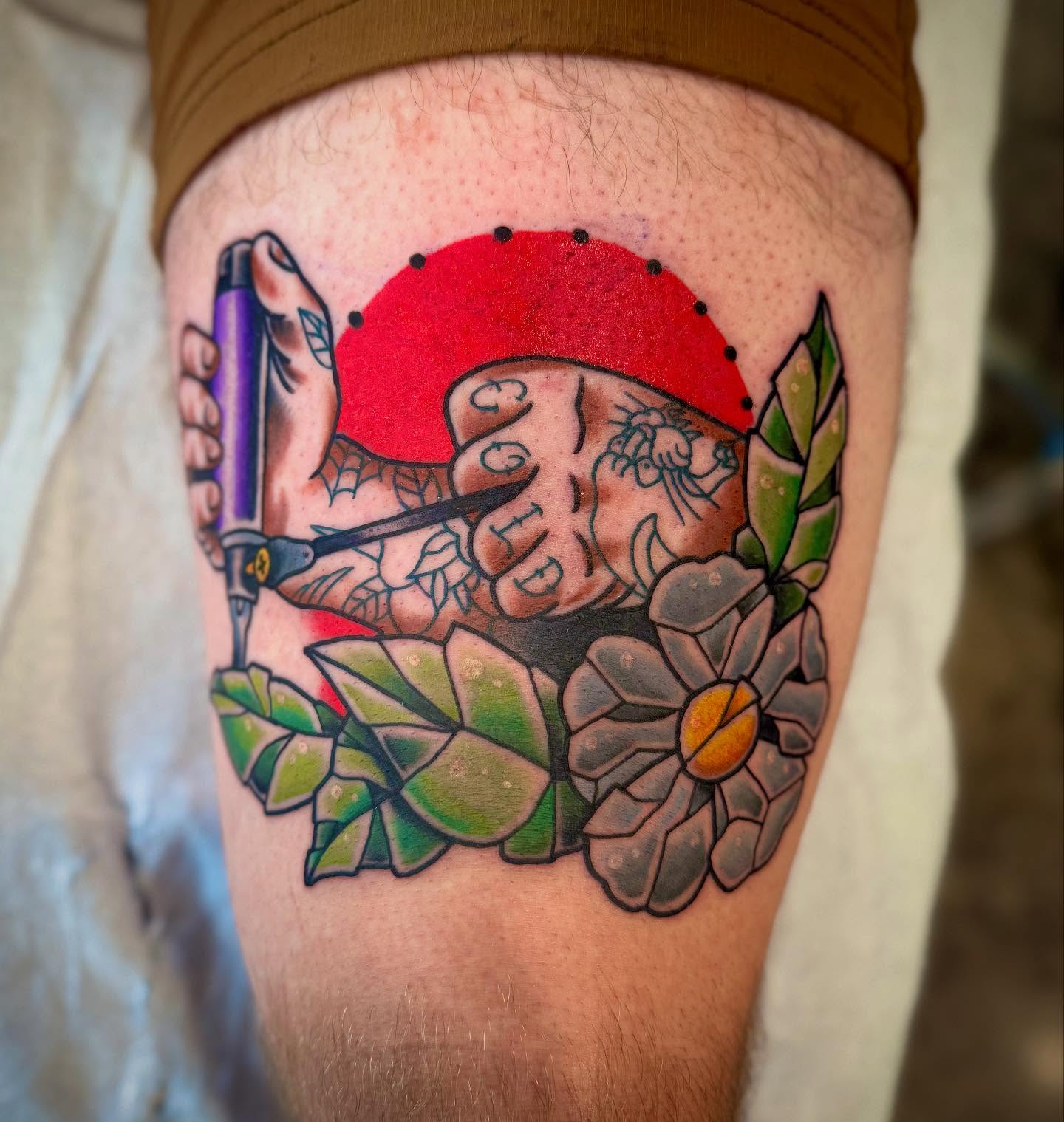 Tattoo by @babcocktattoo — american_traditional