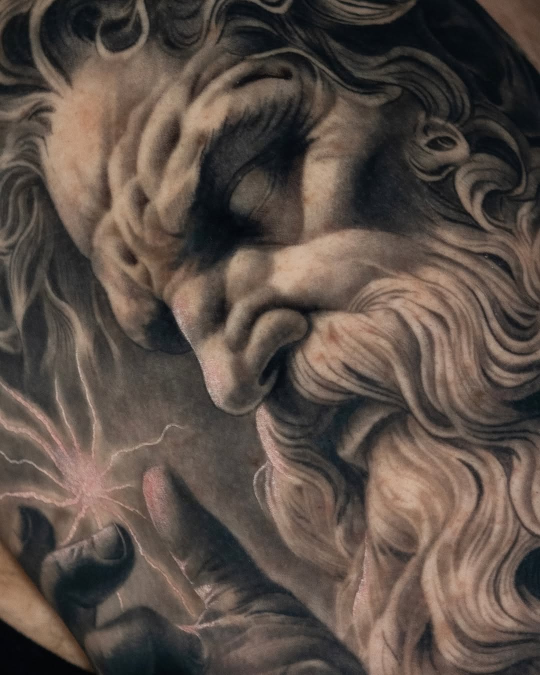 Tattoo by @rendertattoo β realism, black_and_grey