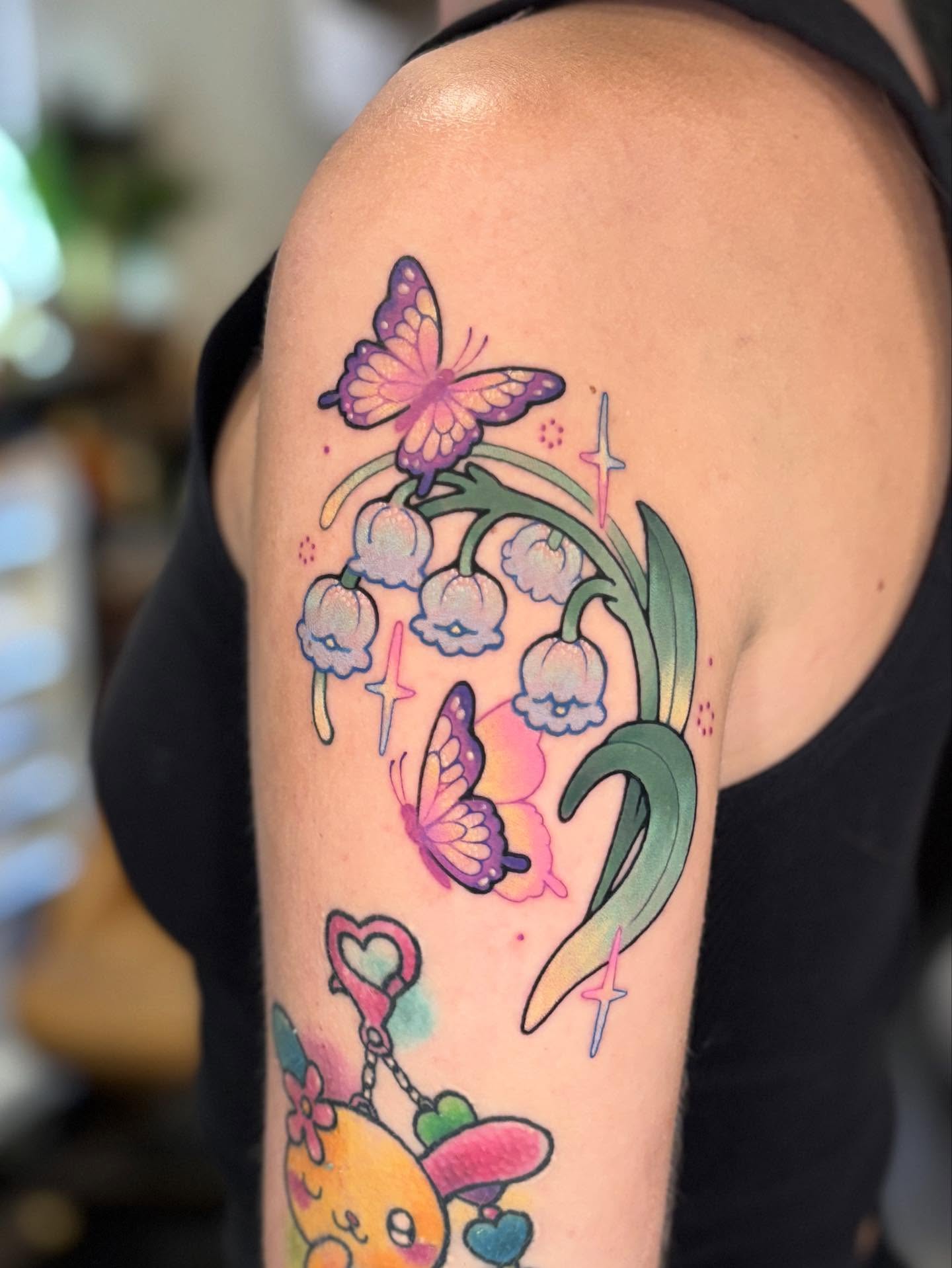 Tattoo by @voidheart.tattoo — watercolor, new_school