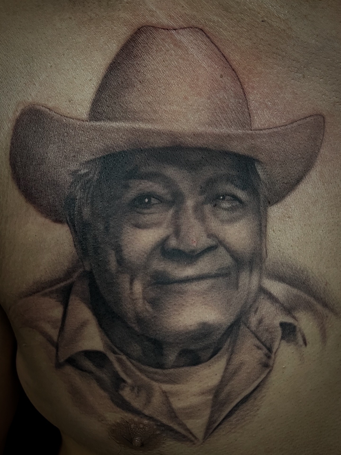 Tattoo by @salazar_ink — realism, black_and_grey