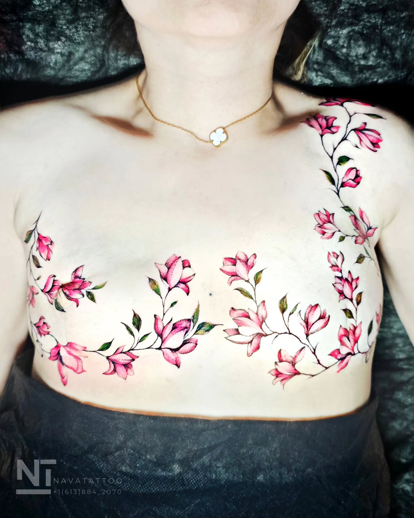 Tattoo by @navatattooo — watercolor