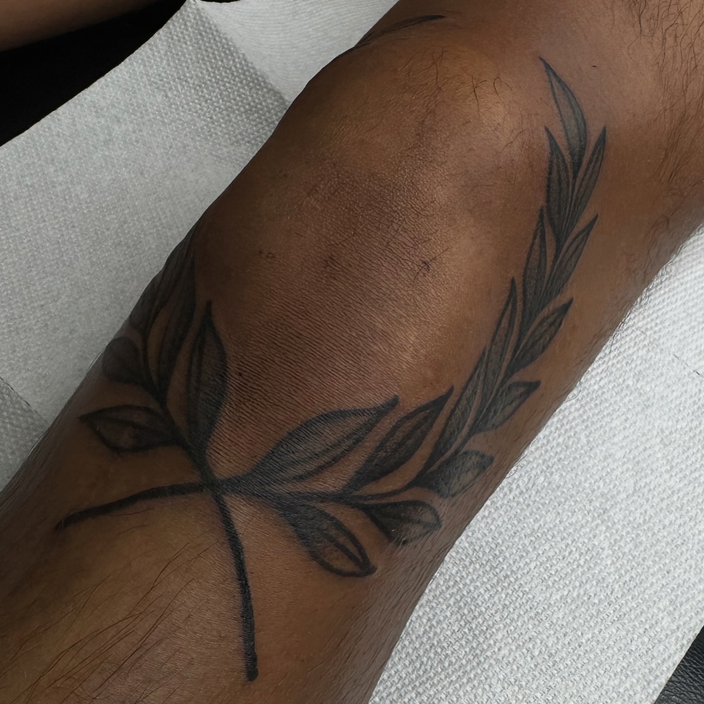 Tattoo by @sassafrastats — black_and_grey
