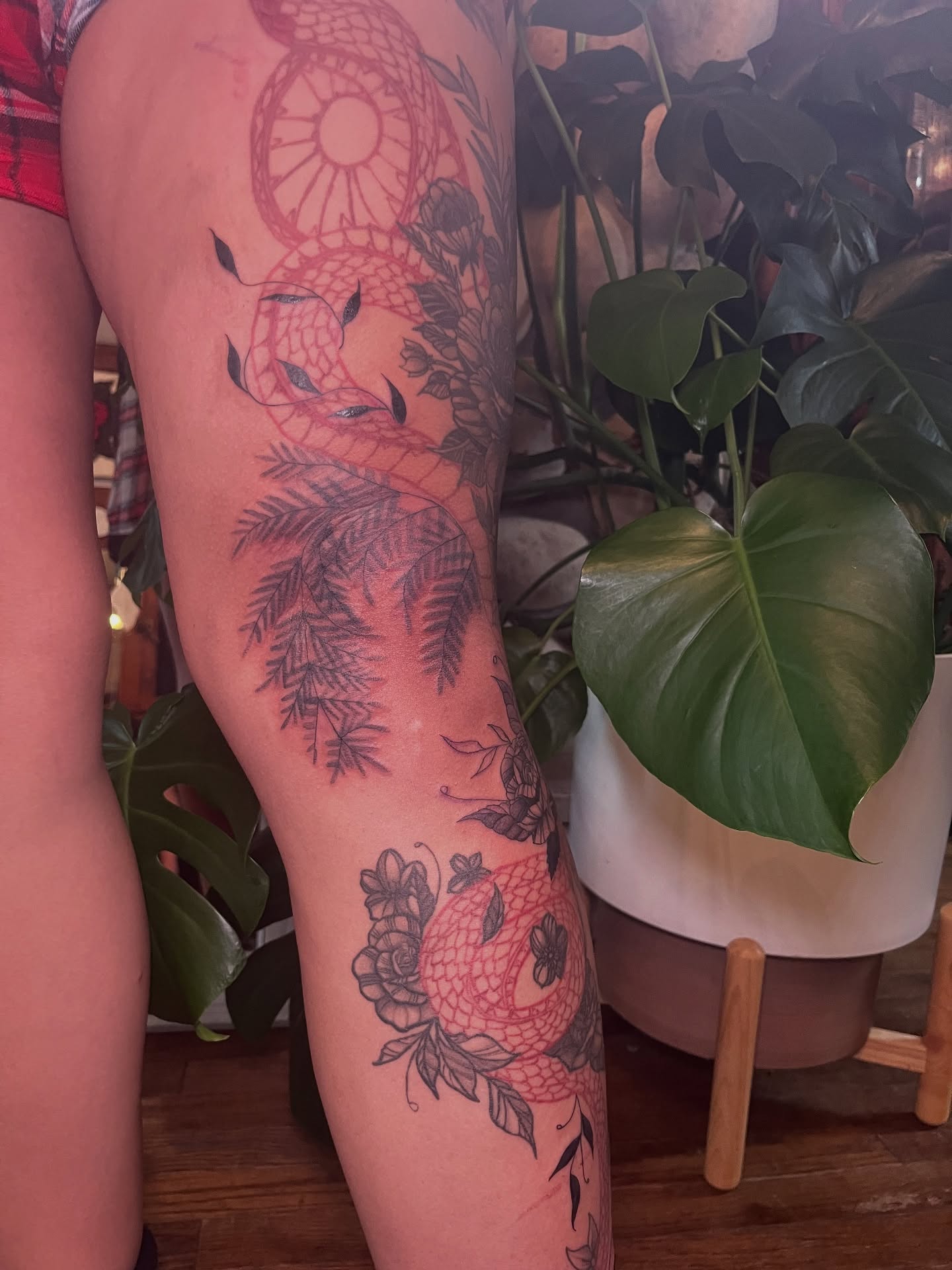 Tattoo by @syreetattoos — neo_traditional, dotwork