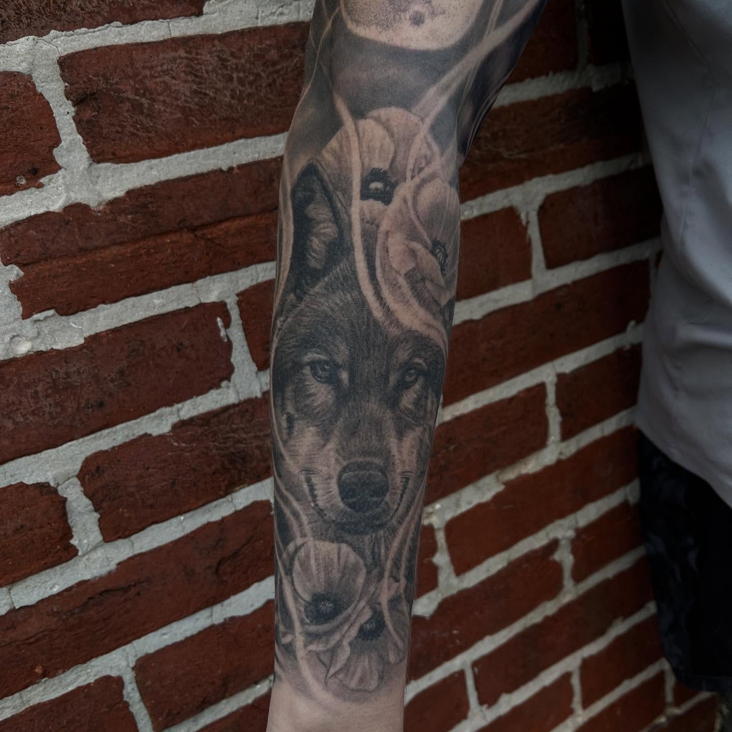 Tattoo by @adamhabecker — realism, black_and_grey