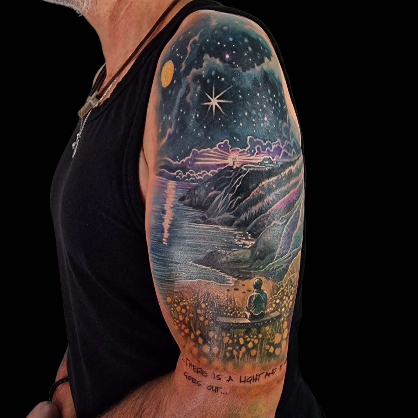 Tattoo by @abbiemorphewtattoos — dotwork, realism