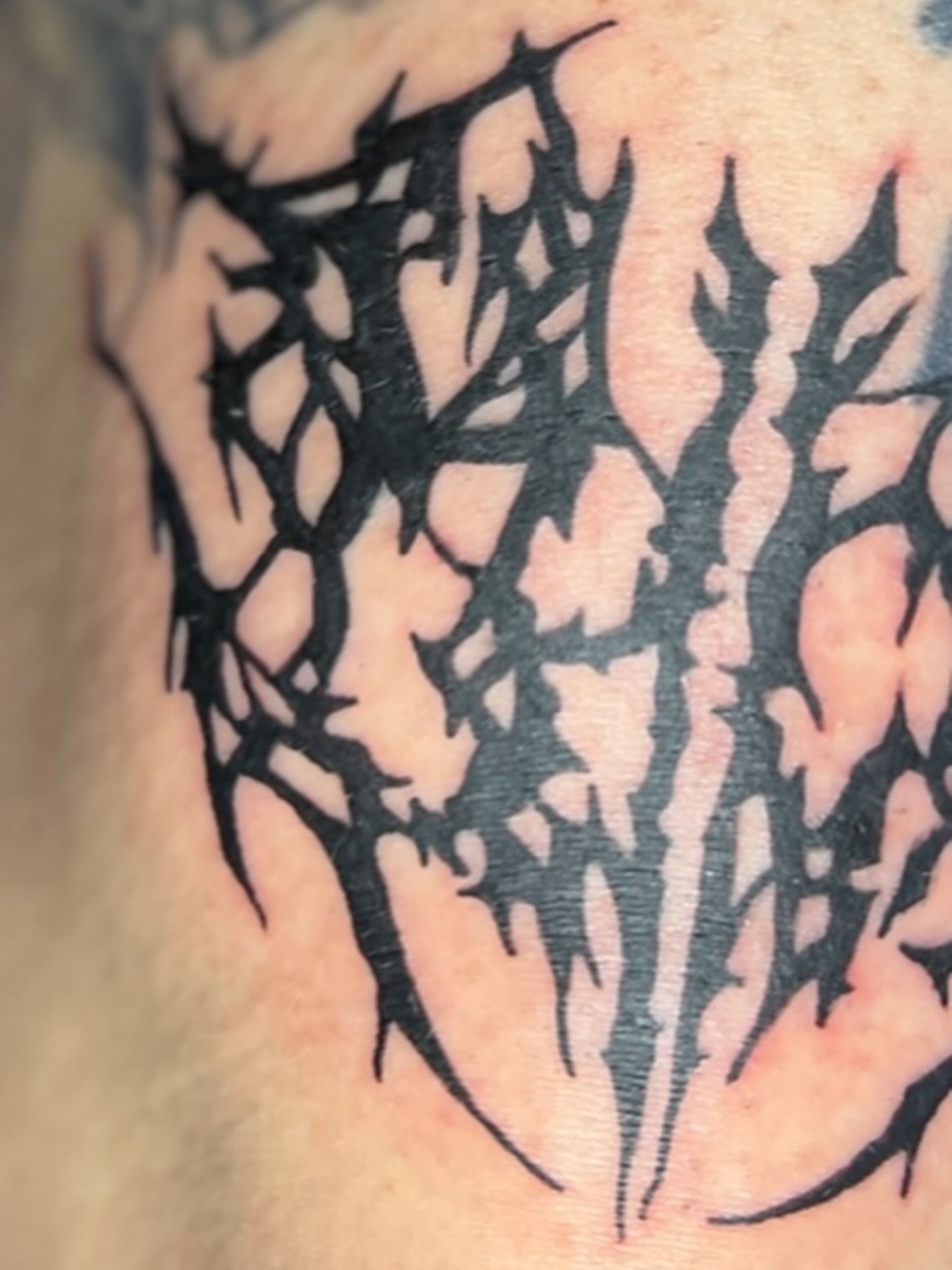 Tattoo by @roach__b — black_and_grey