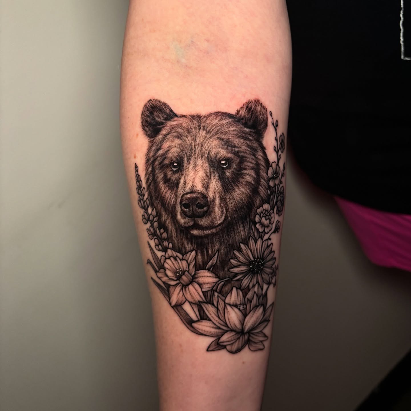 Tattoo by @cheyenne.tattoos — black_and_grey, realism