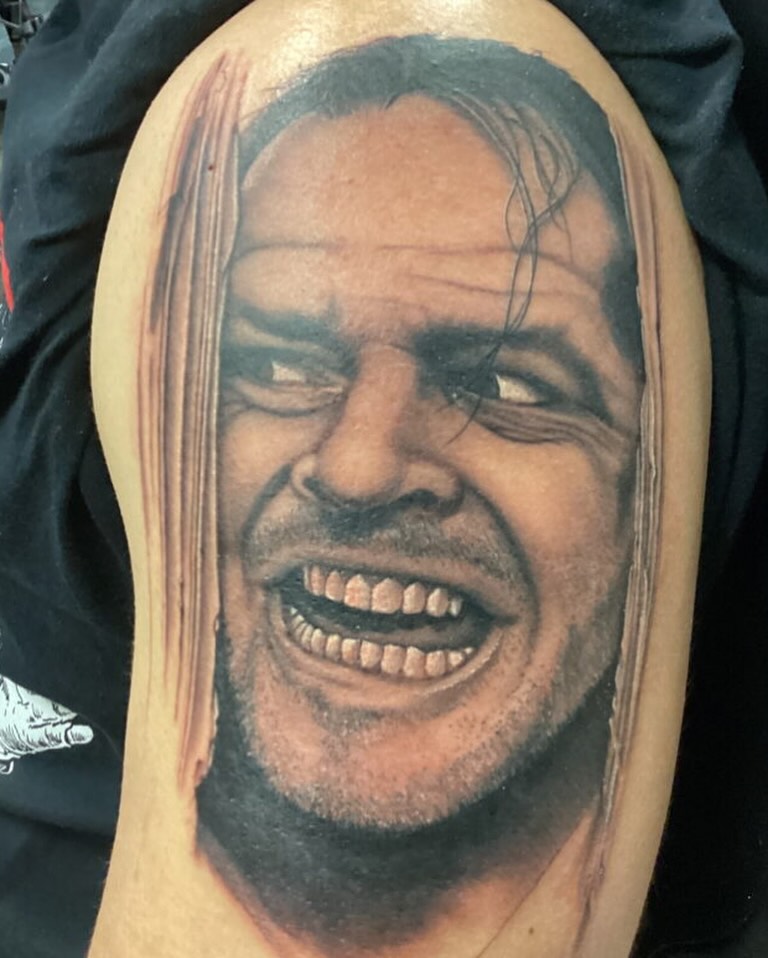 Tattoo by @crucible.ink — realism, black_and_grey