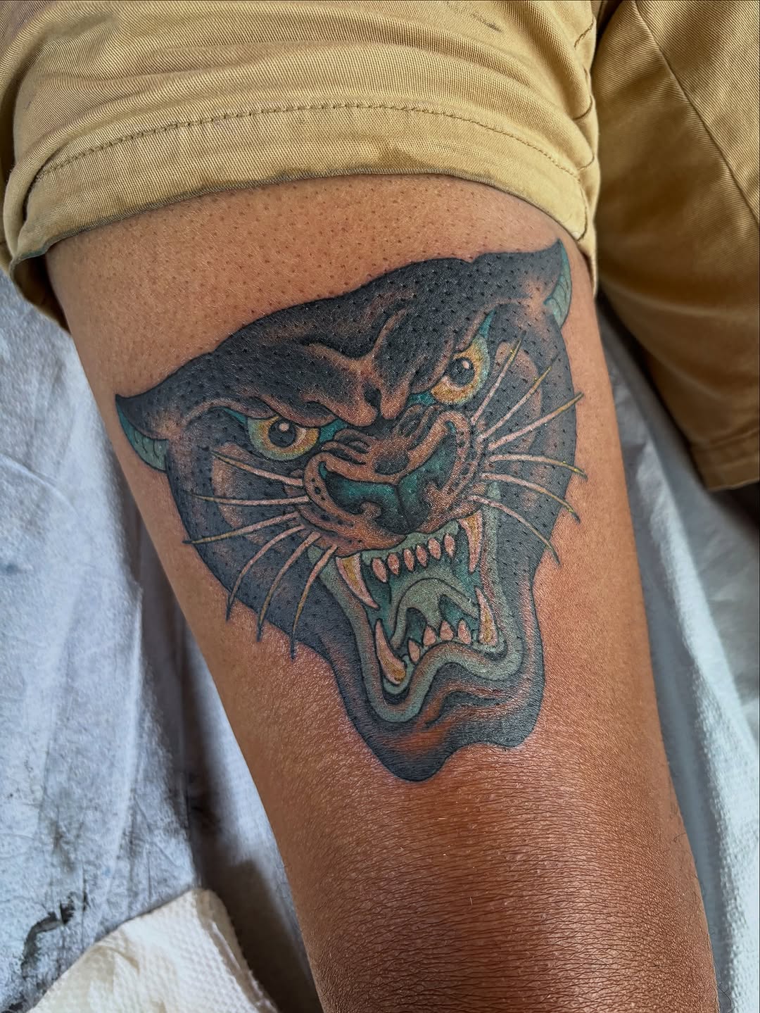 Tattoo by @a_m_bailey_ — american_traditional, black_and_grey