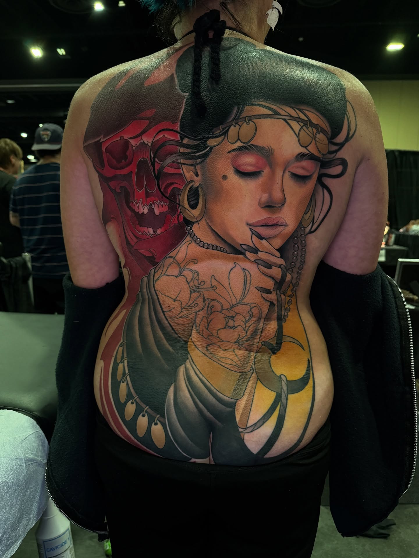 Tattoo by @travisbrown918 โ realism, dotwork
