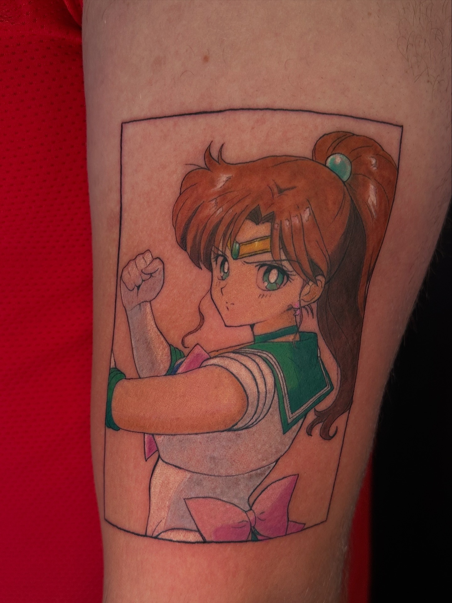 Tattoo by @huestatts — anime