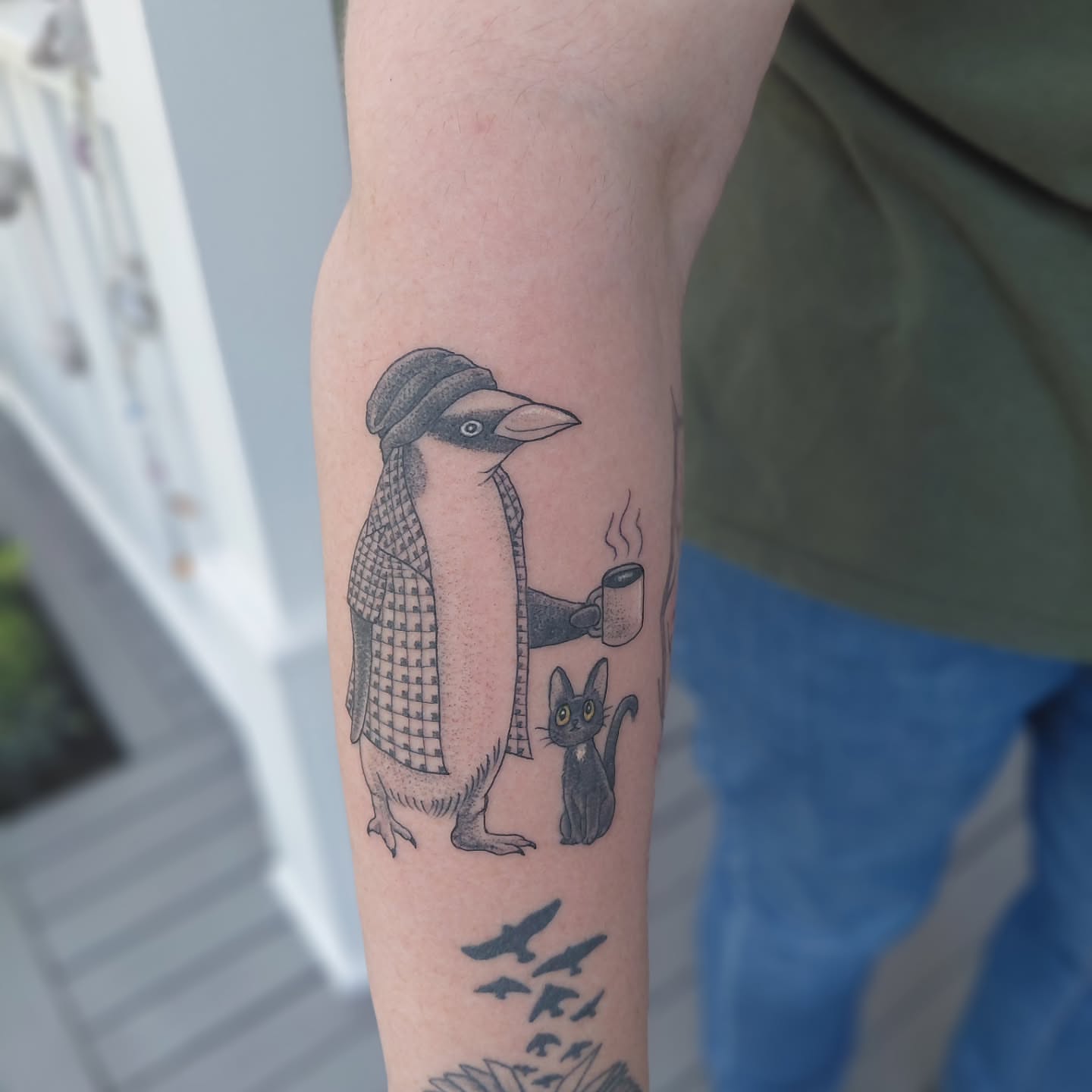 Tattoo by @colinbryanttattoo — black_and_grey