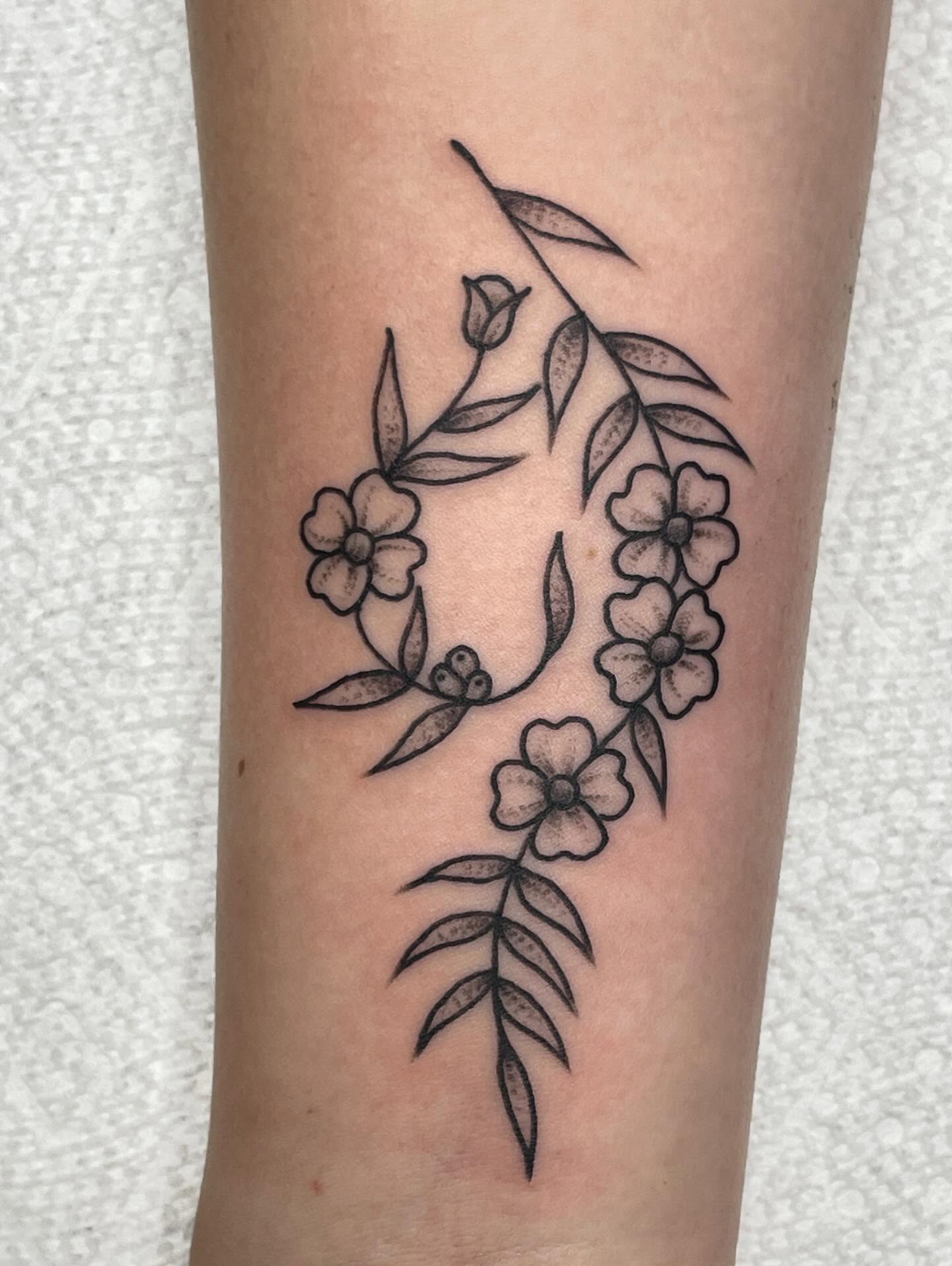 Tattoo by @brandonhtattoo — black_and_grey