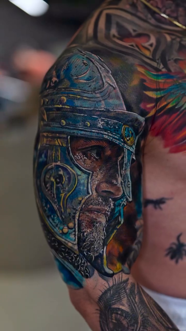 Tattoo by @yohandri_tat2 — realism, black_and_grey