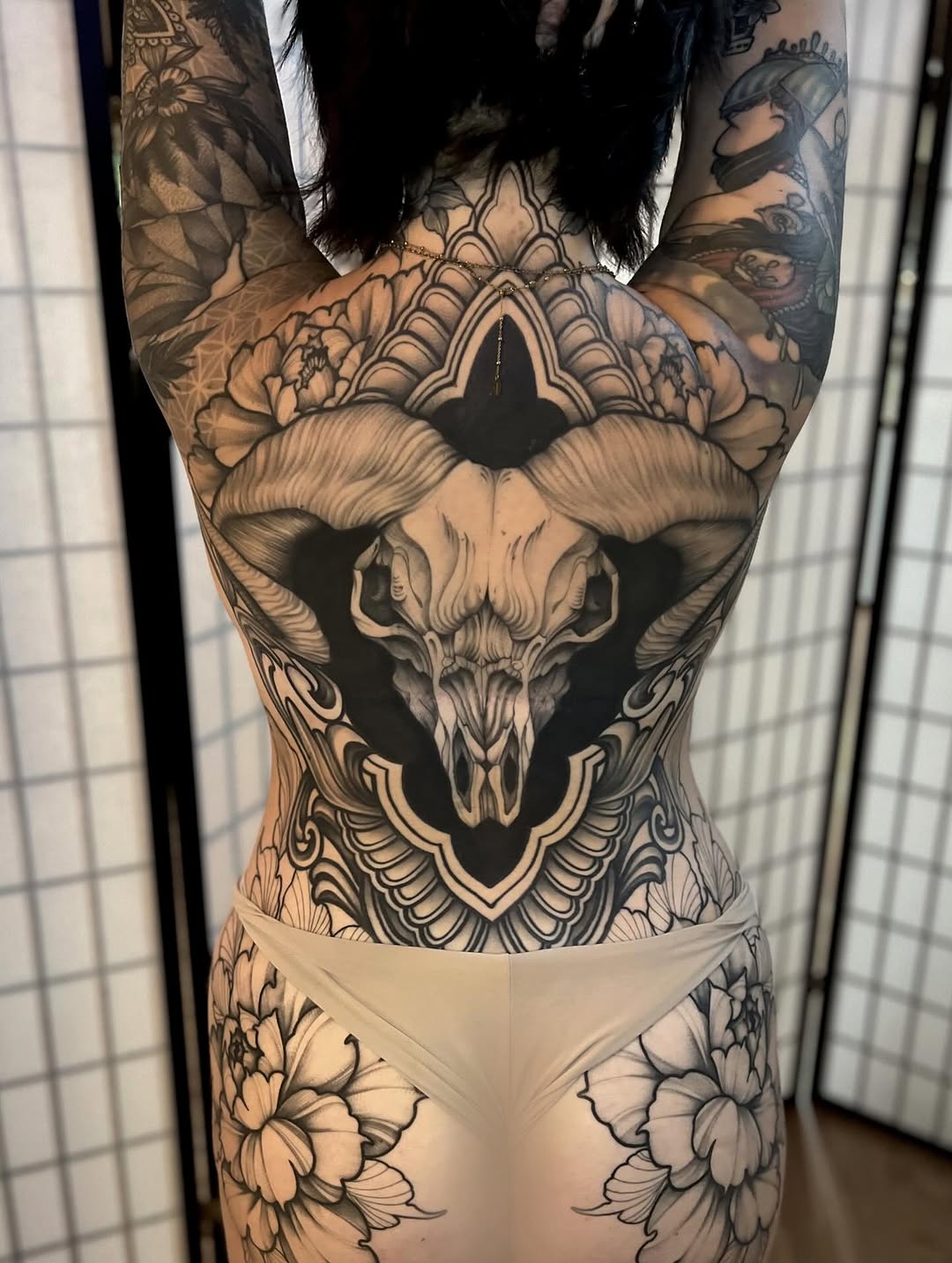 Tattoo by @ohmydarlingtattoos — black_and_grey, realism