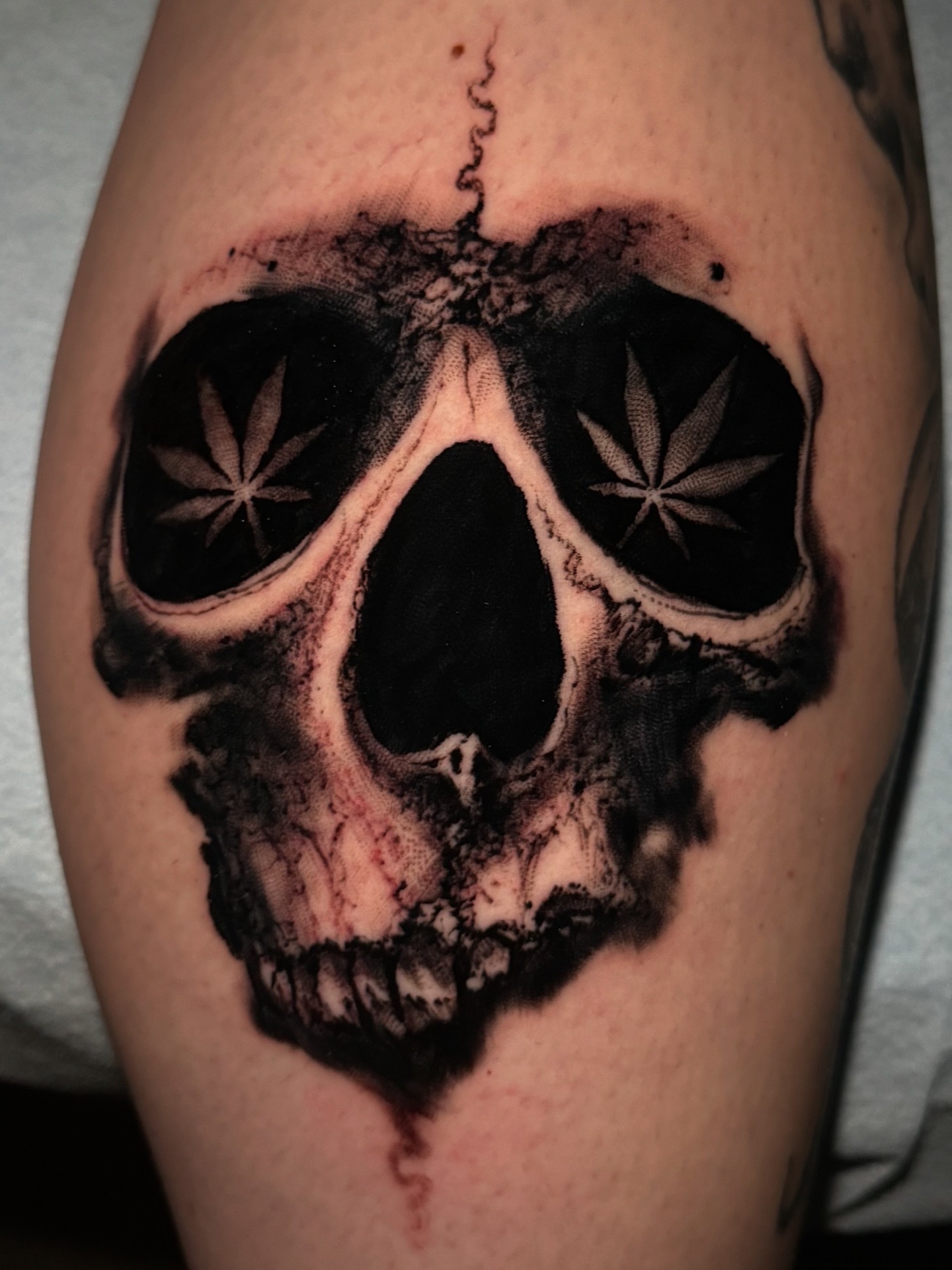 Tattoo by @johnblack13 — dark_realism