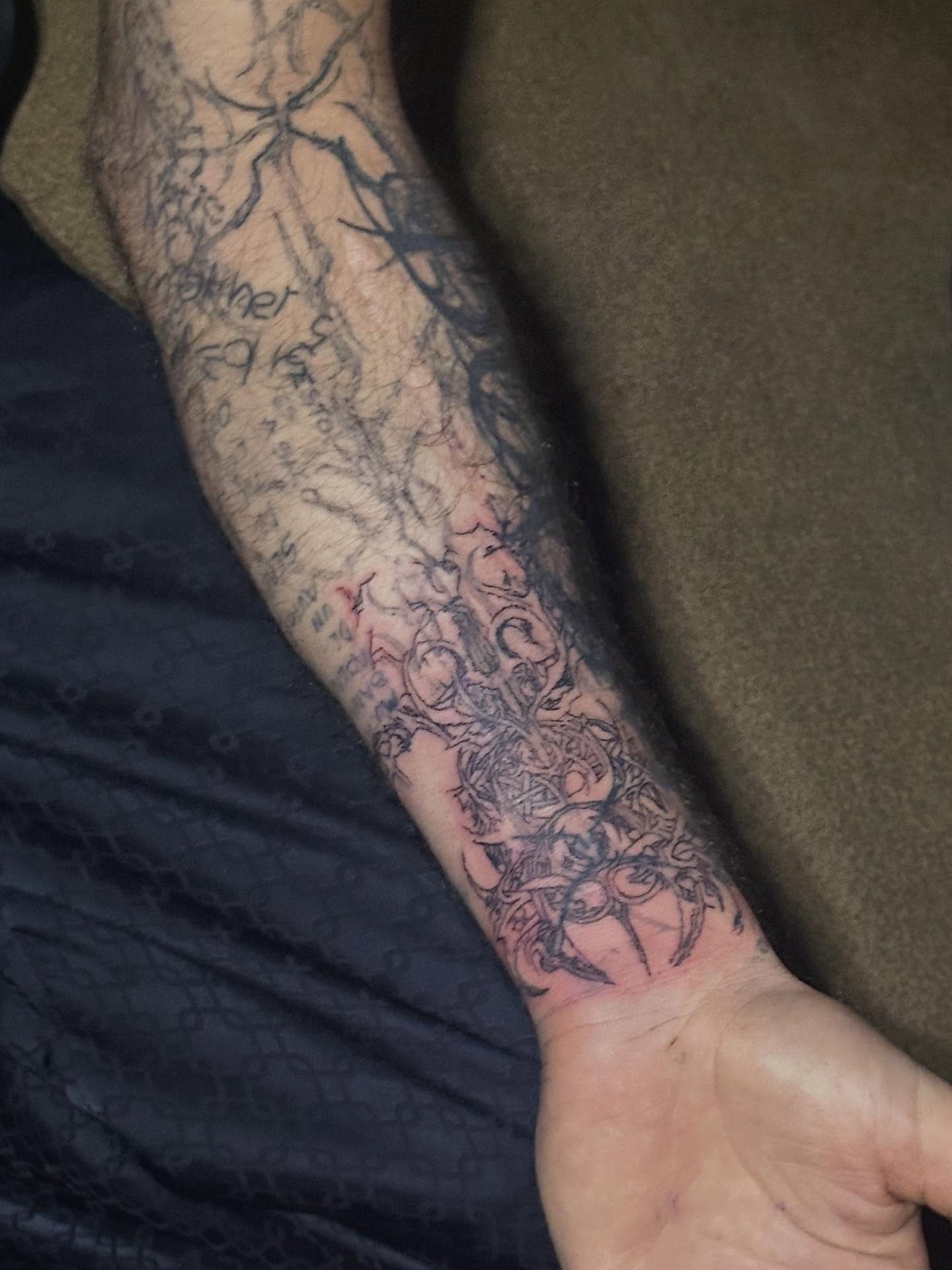 Tattoo by @gregory.bramble โ black_and_grey