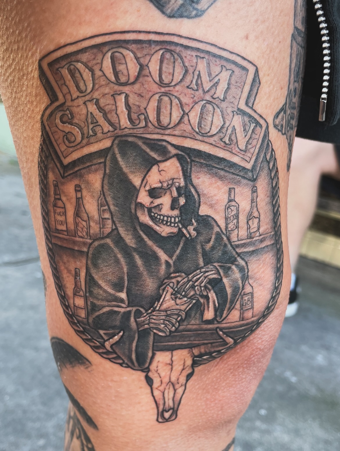 Tattoo by @kayt_tattoos — black_and_grey, realism