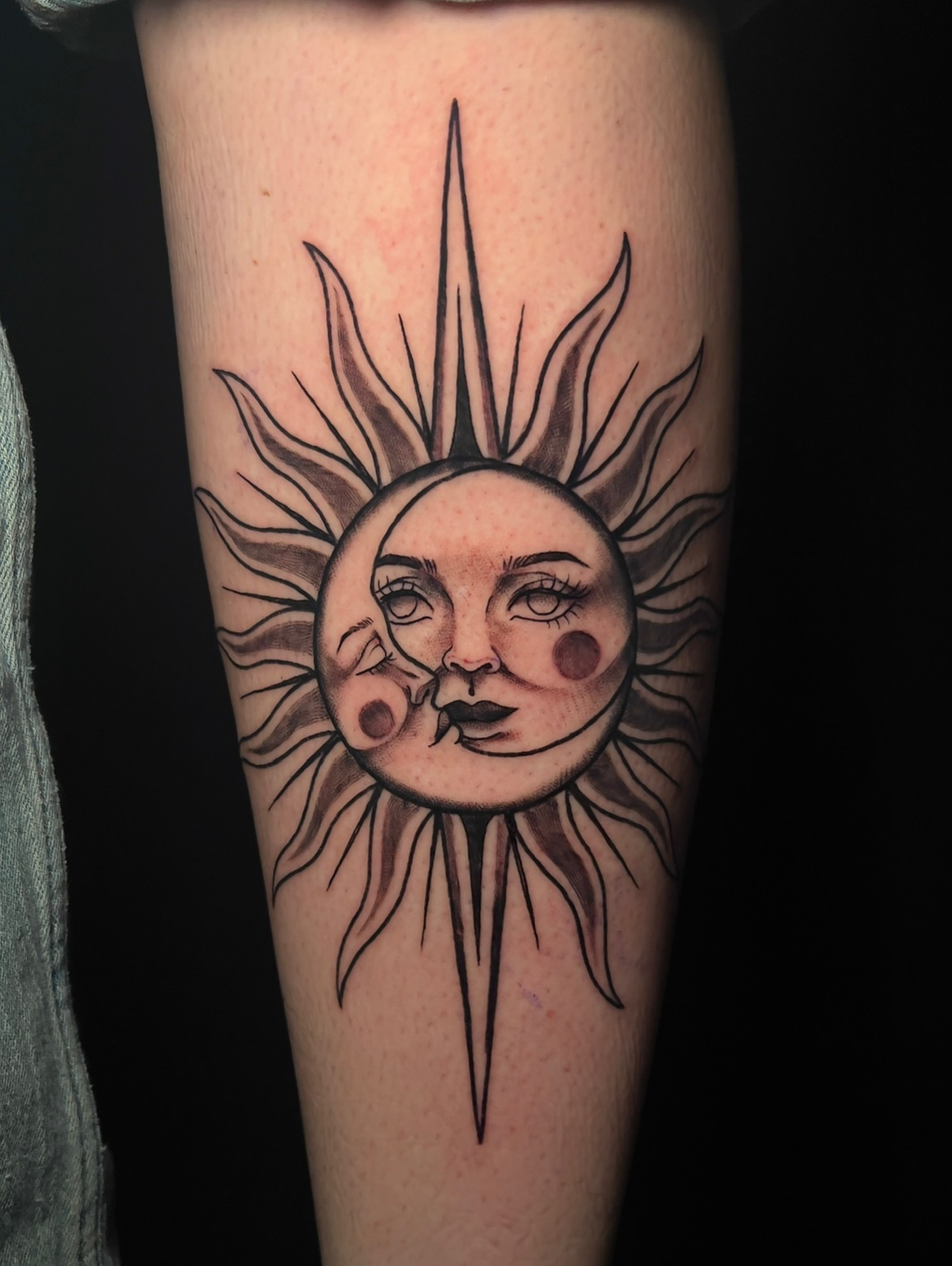 Tattoo by @tru_blu_tattoos — black_and_grey, realism