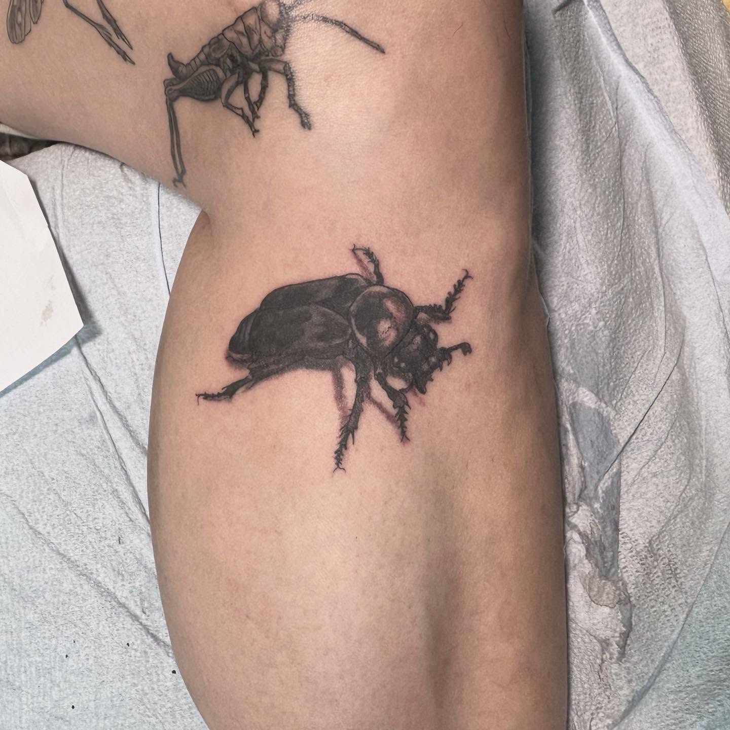 Tattoo by @shawndbarber — black_and_grey
