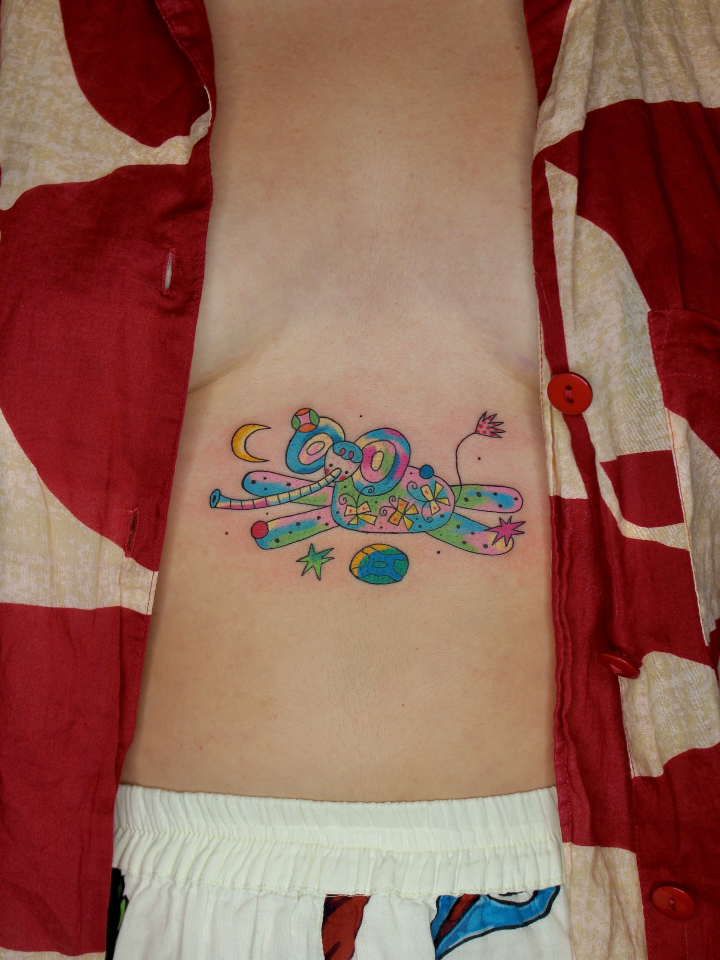 Tattoo by @youniseaweed — new_school, illustrative