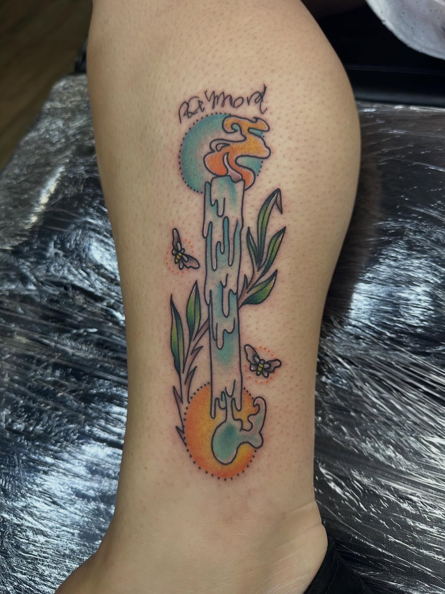 Tattoo by @gypsymaverick_ — watercolor