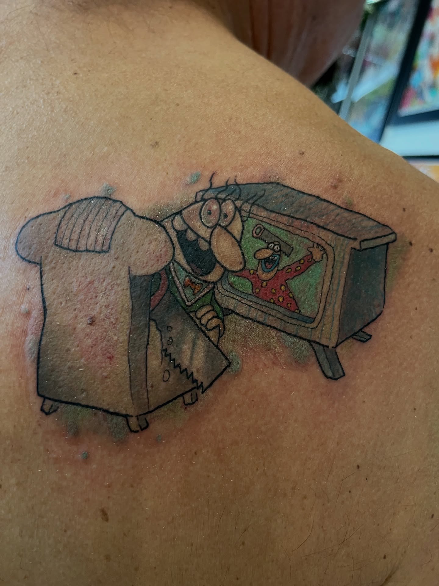 Tattoo by @madbowen.tattoos — illustrative