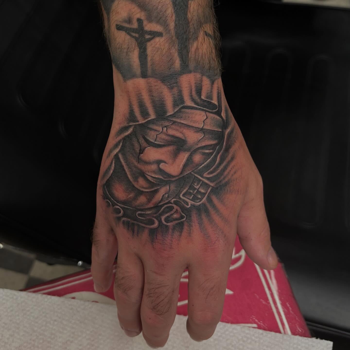 Tattoo by @goldenboysink — realism, dark_realism