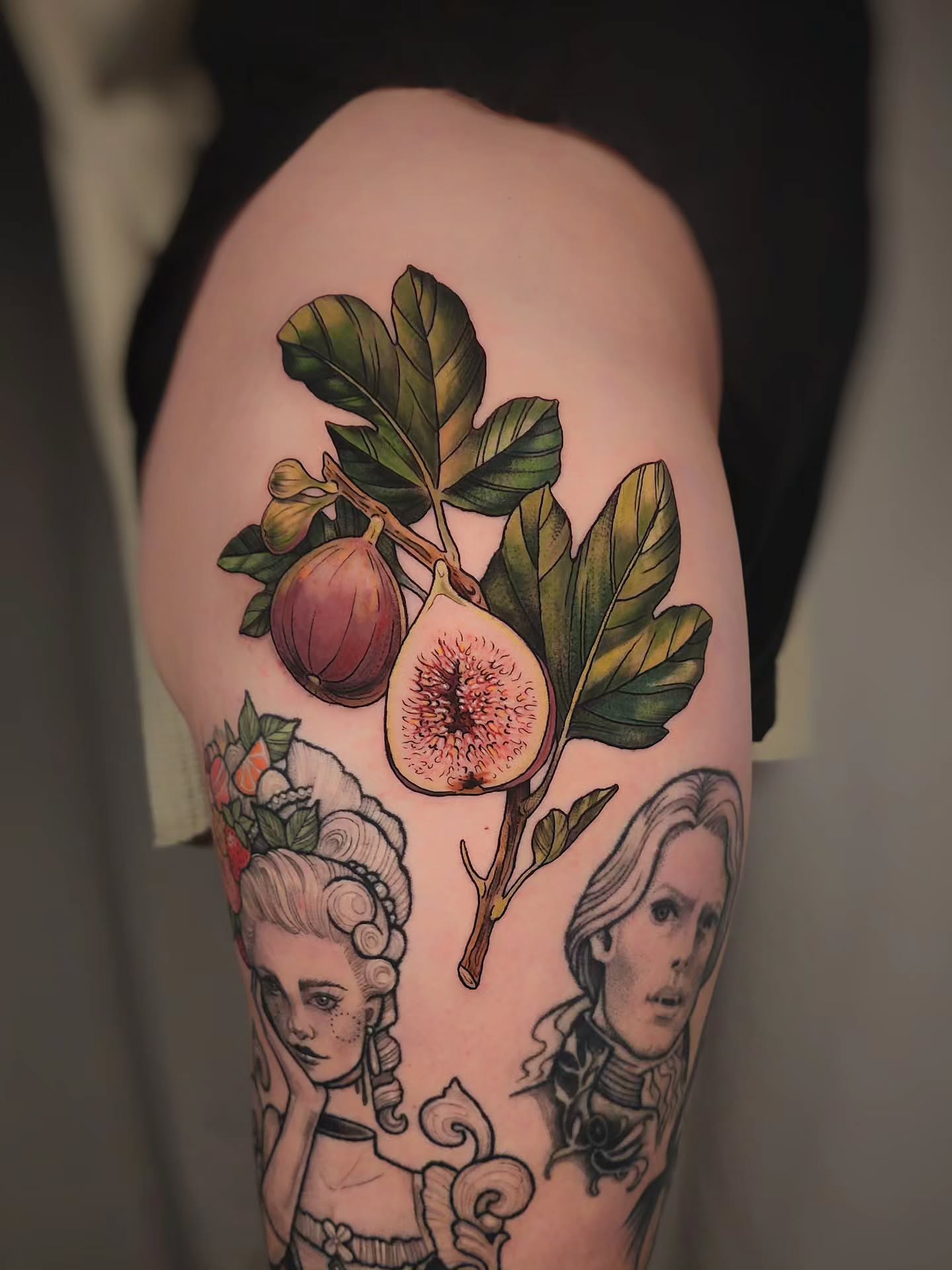 Tattoo by @whitneycaskeytattoos — realism, dotwork