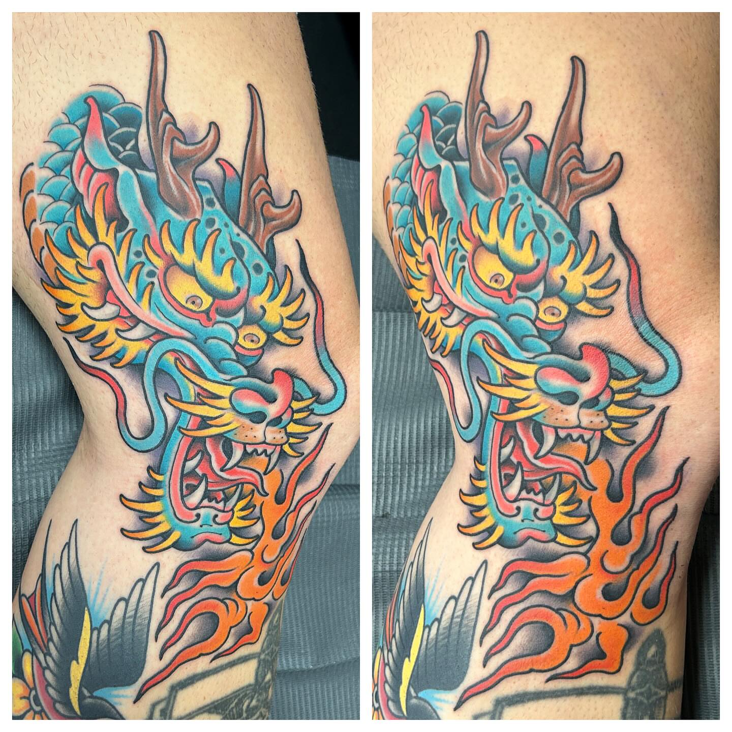 Tattoo by @pat_bennett_tattoos — new_school, japanese_irezumi