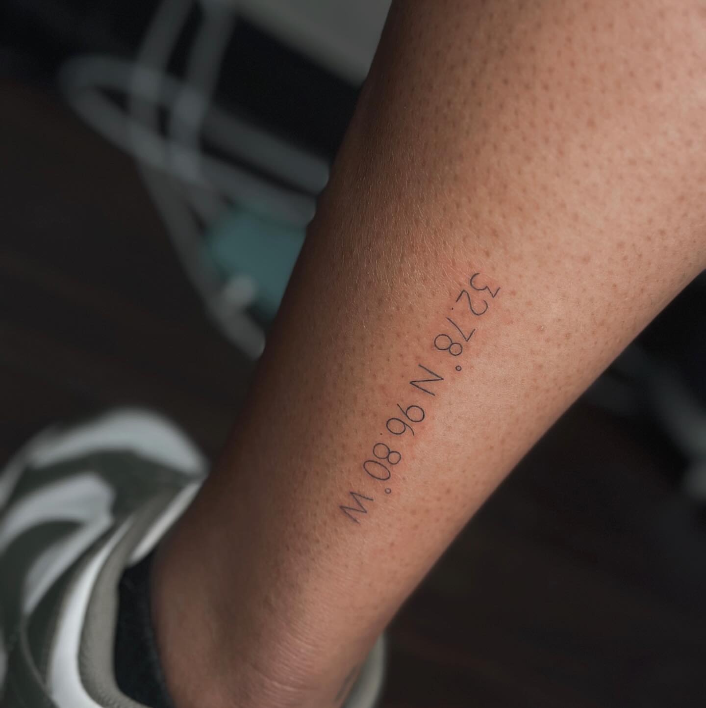 Tattoo by @livlaughtats — lettering_script